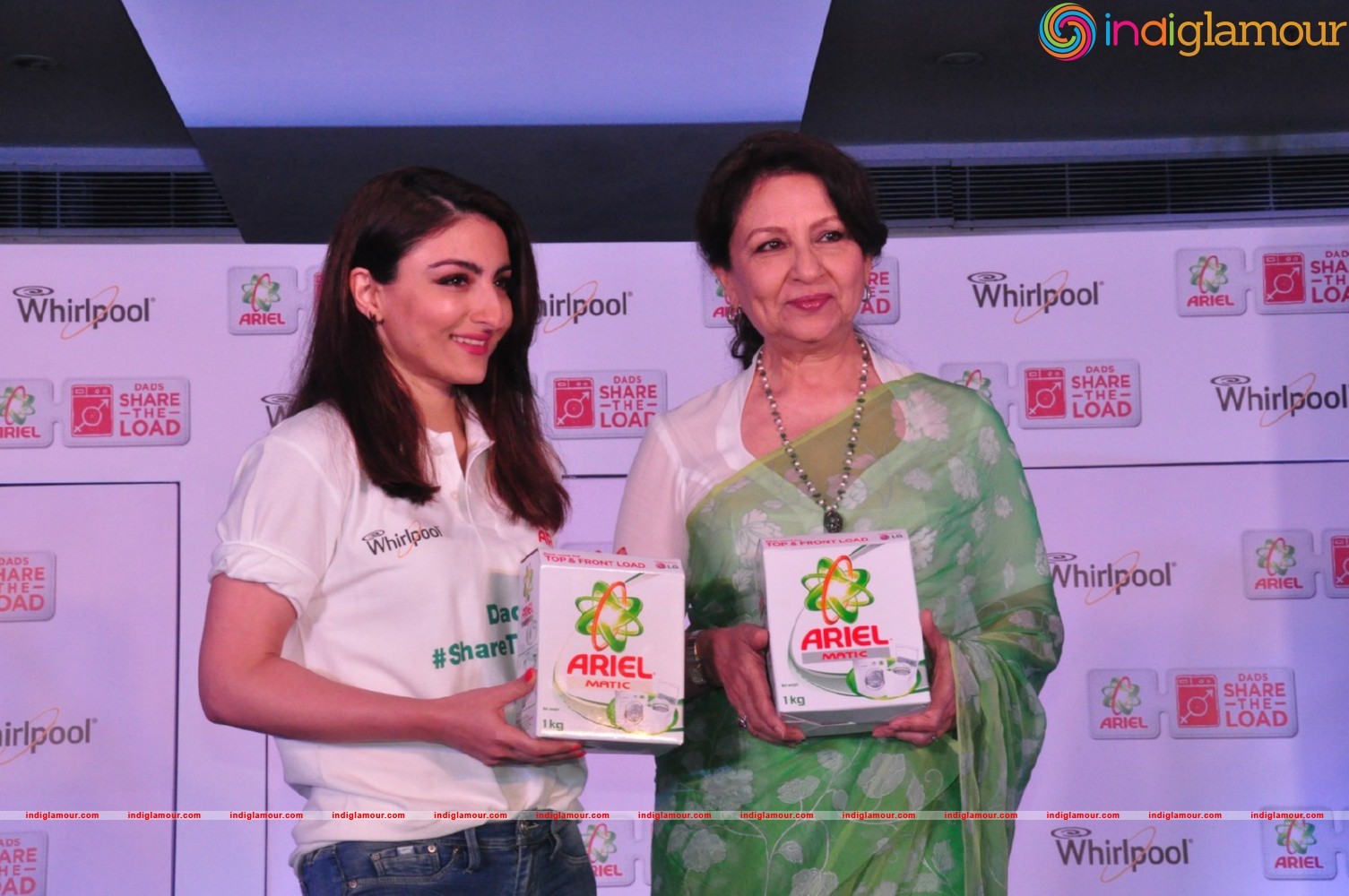 Soha Ali Khan at Ariel Dads Share The Load Event Event hd photo