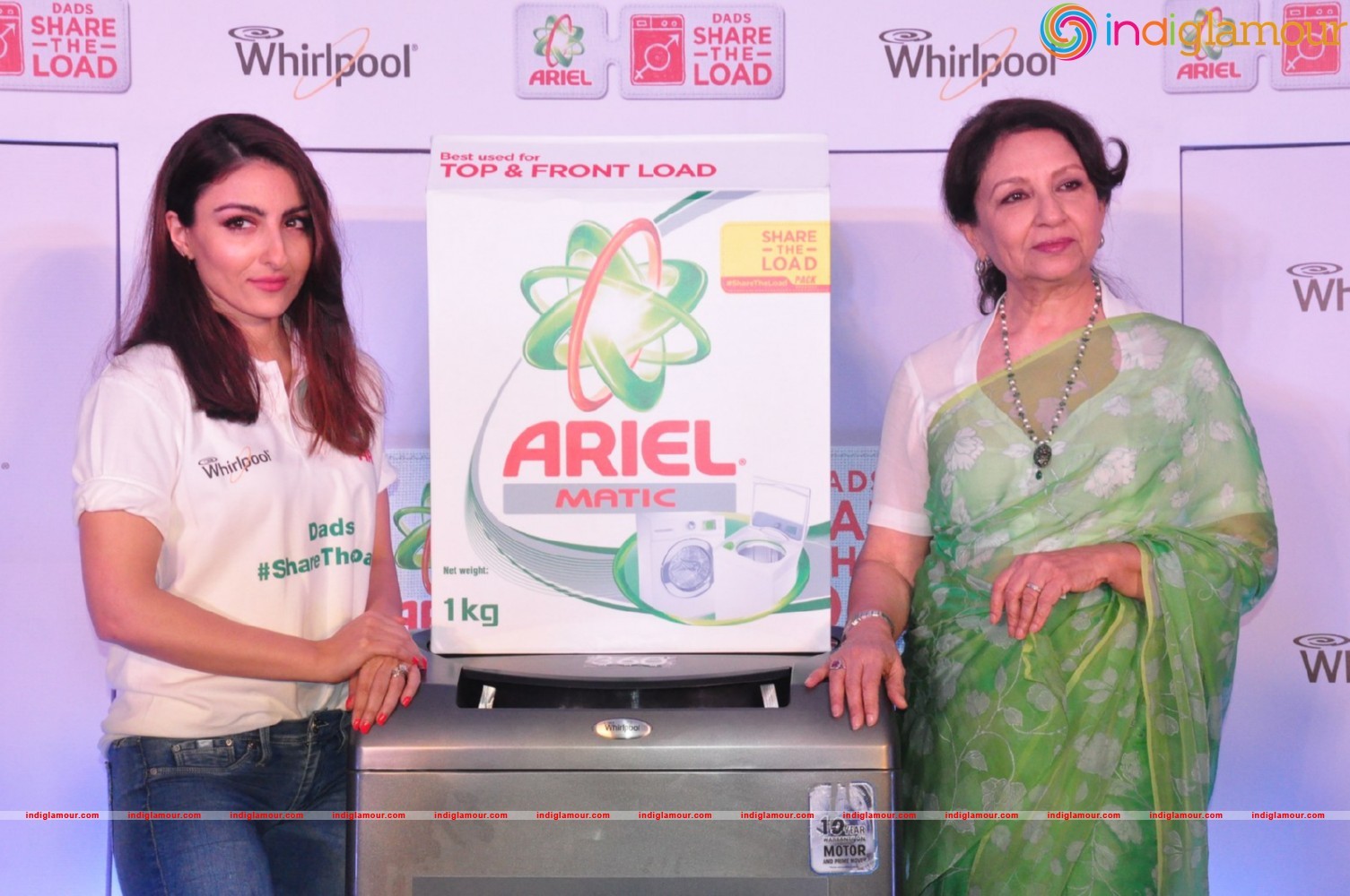 Soha Ali Khan at Ariel Dads Share The Load Event Event hd photo