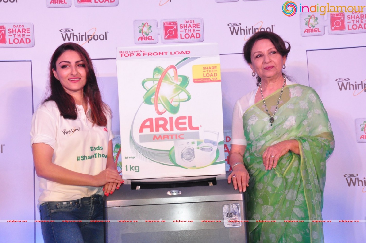 Soha Ali Khan at Ariel Dads Share The Load Event Event hd photo