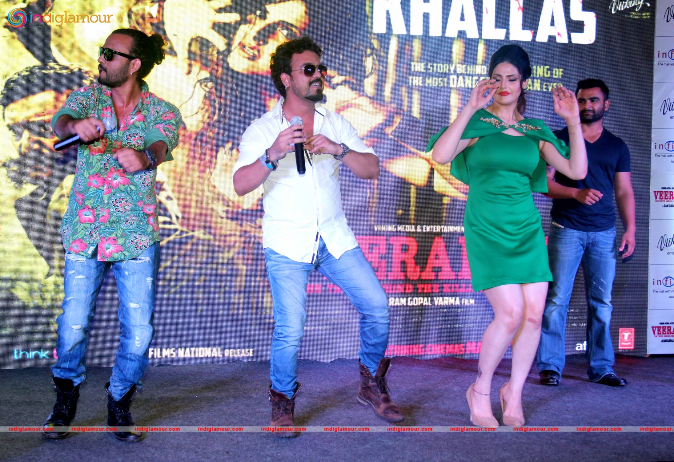 Launch of Song Khallas from Film Veerappan Event hd photo