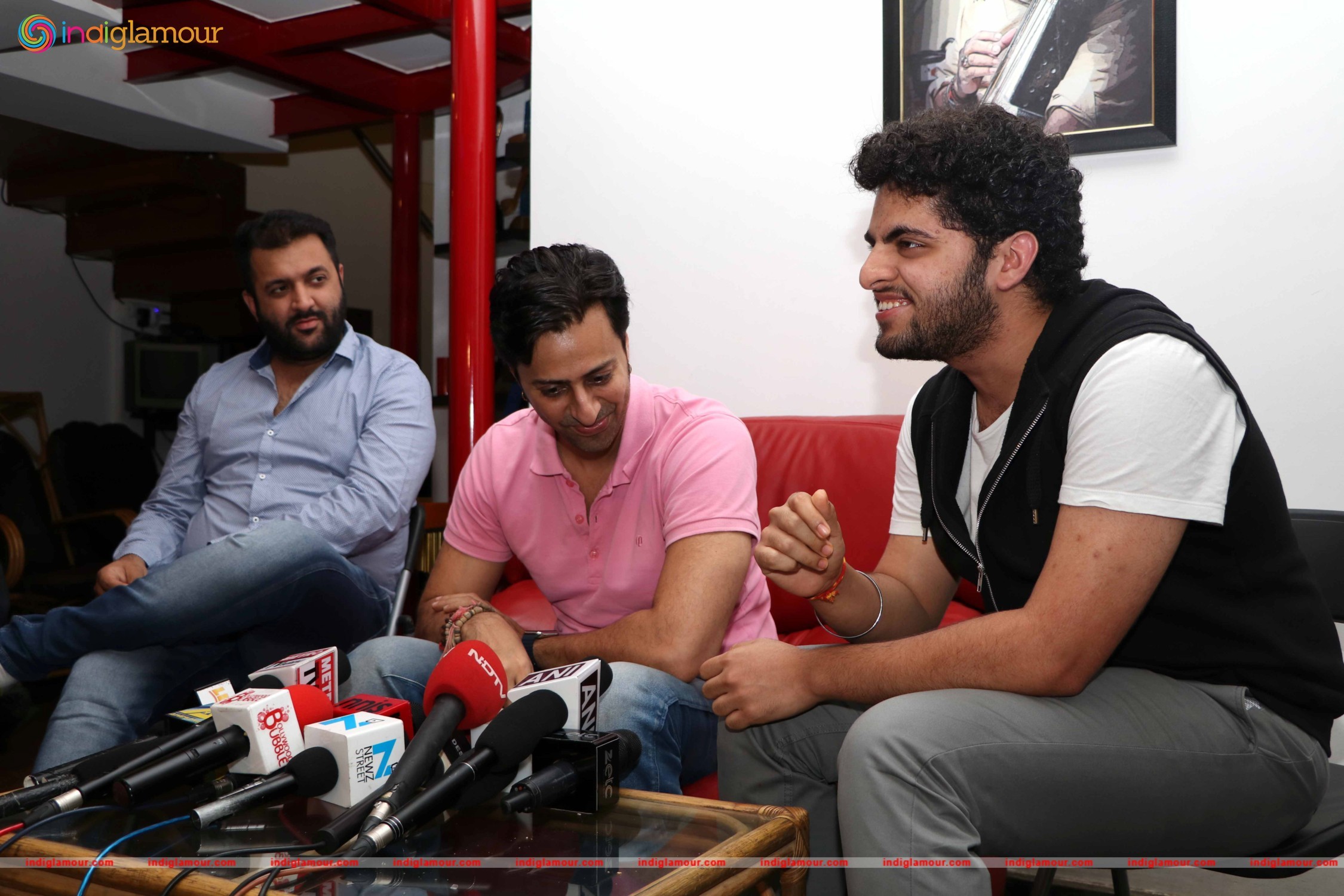 Salim Merchant Celebrates his IPL Single Ek India Happy Wala Event hd photo