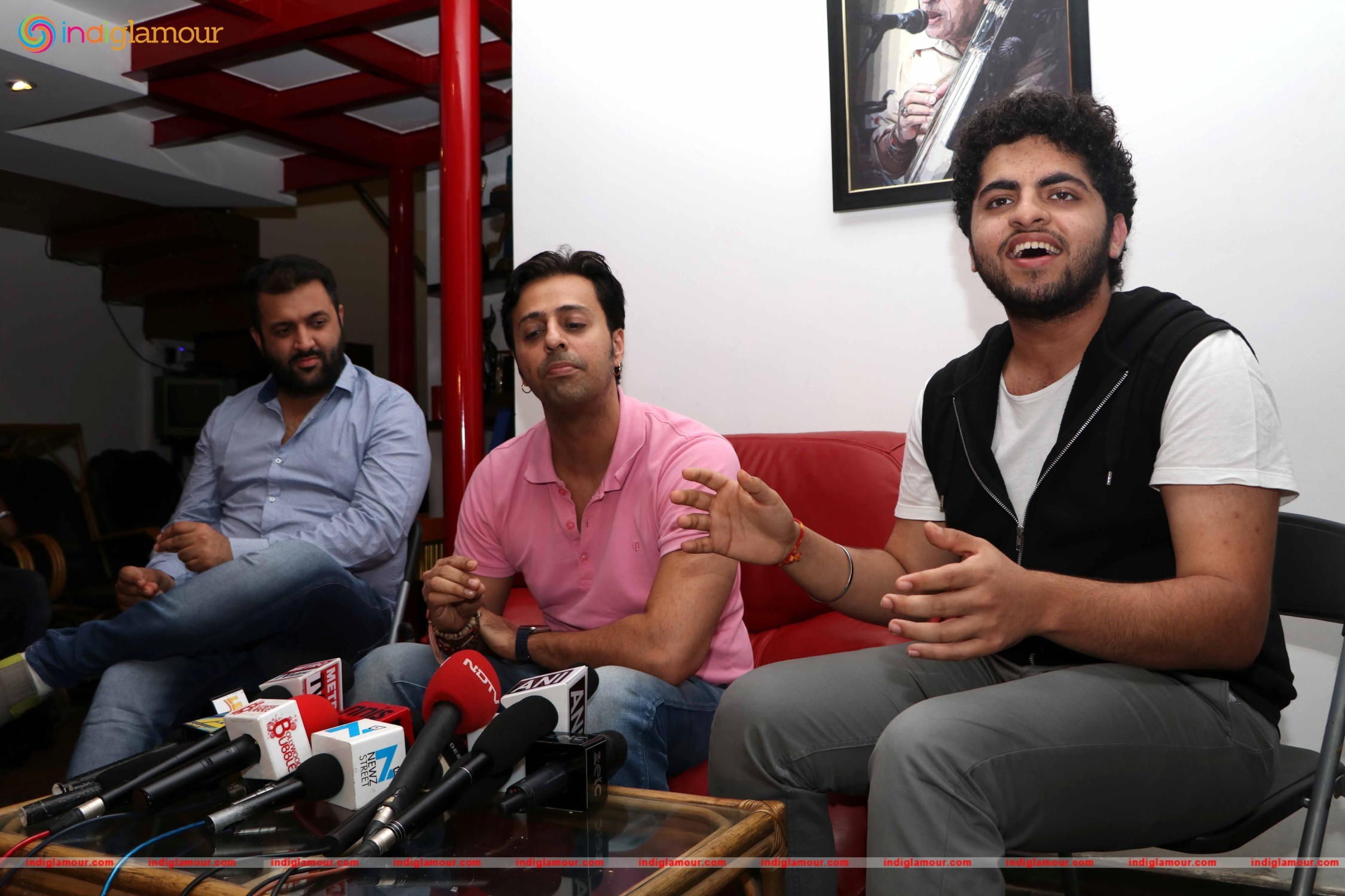 Salim Merchant Celebrates his IPL Single Ek India Happy Wala Event hd photo