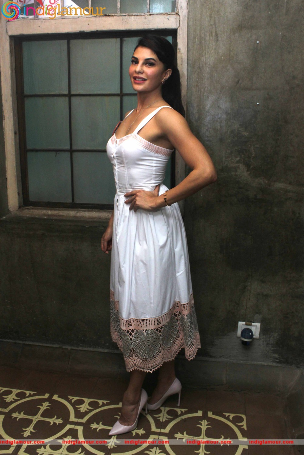 Jacqueline Fernandez and Chef Kunal Kapur Cook on Food Foundation Day Event hd photo