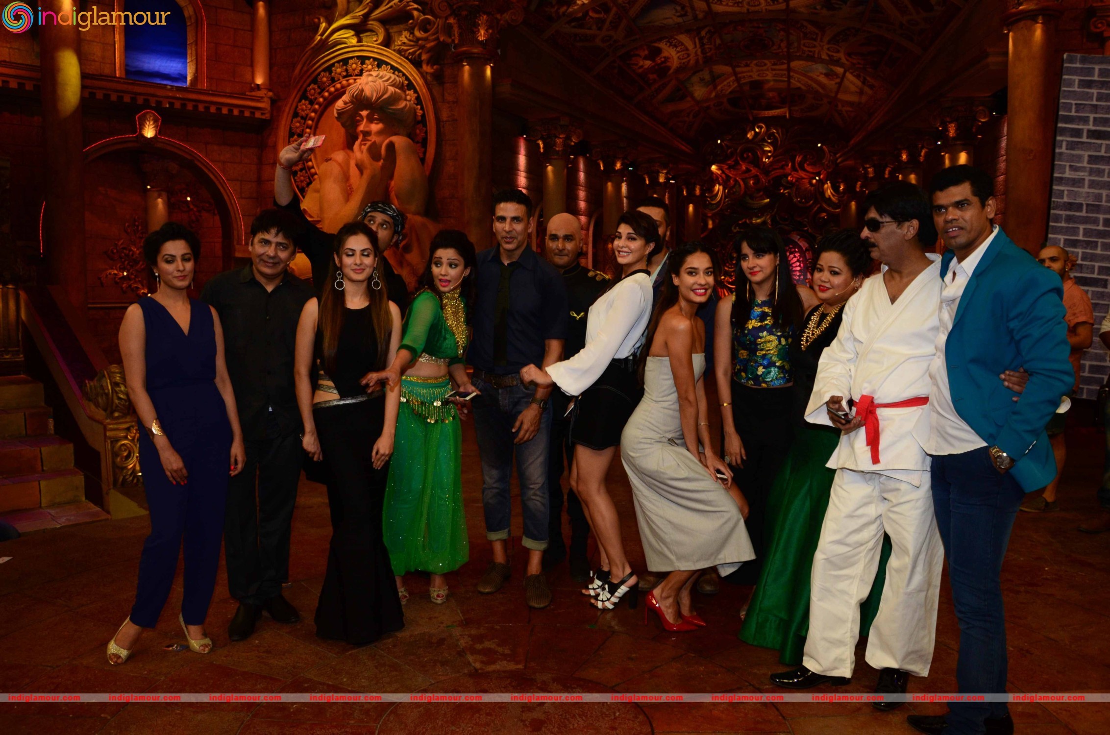 Team of Housefull 3 on the Sets of Comedy Nights Bachao Event hd photo