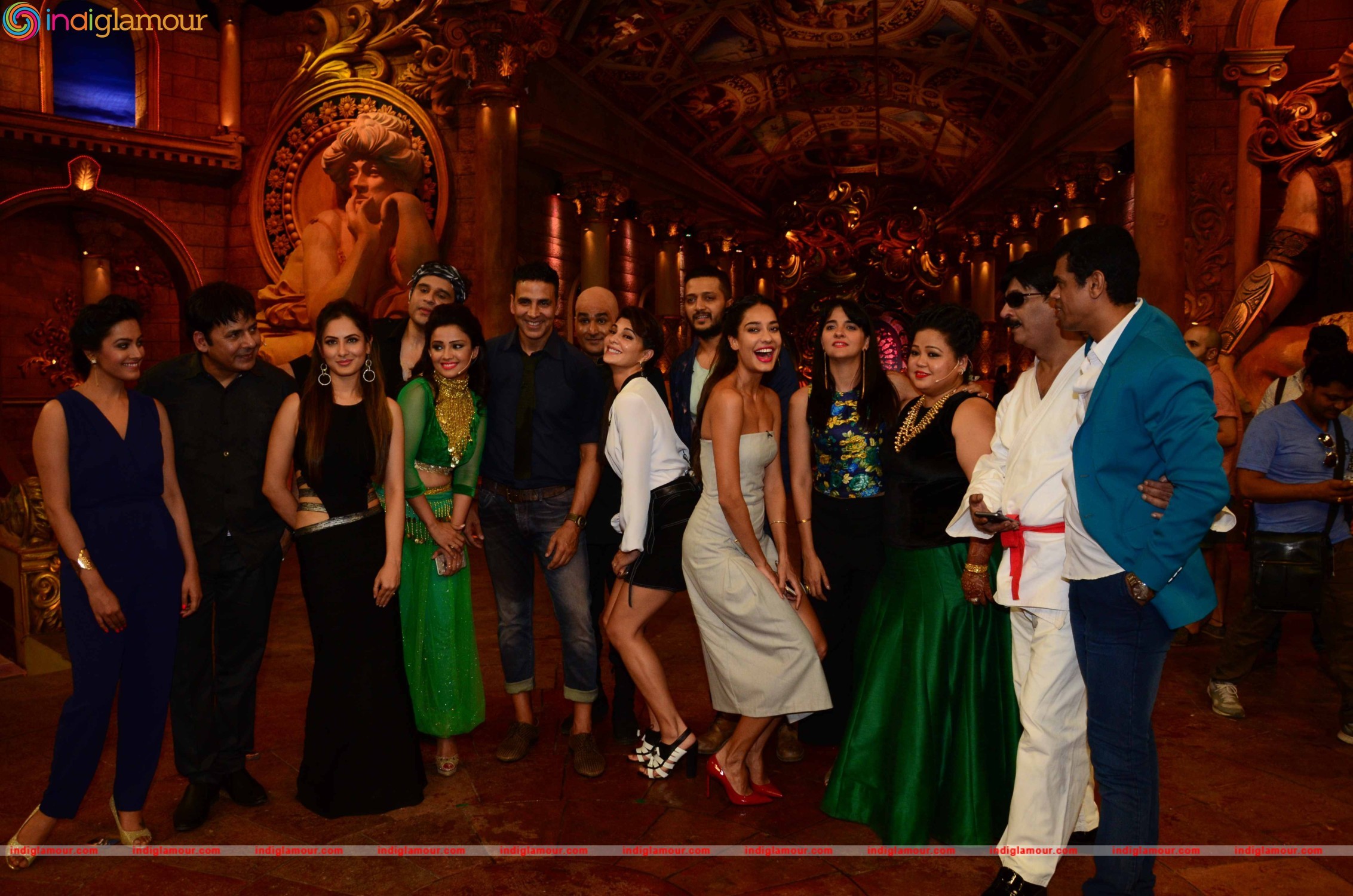 Team of Housefull 3 on the Sets of Comedy Nights Bachao Event hd photo