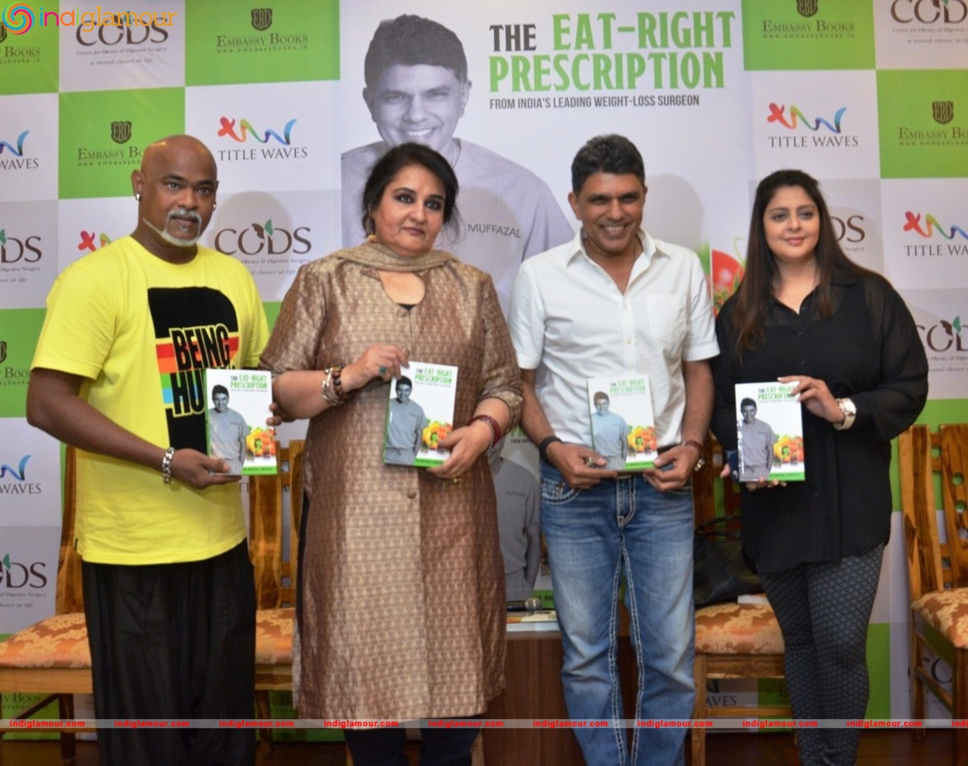 Book Launch of Dr Muffazal Lakdawalas The Eat Right Prescription Event hd photo