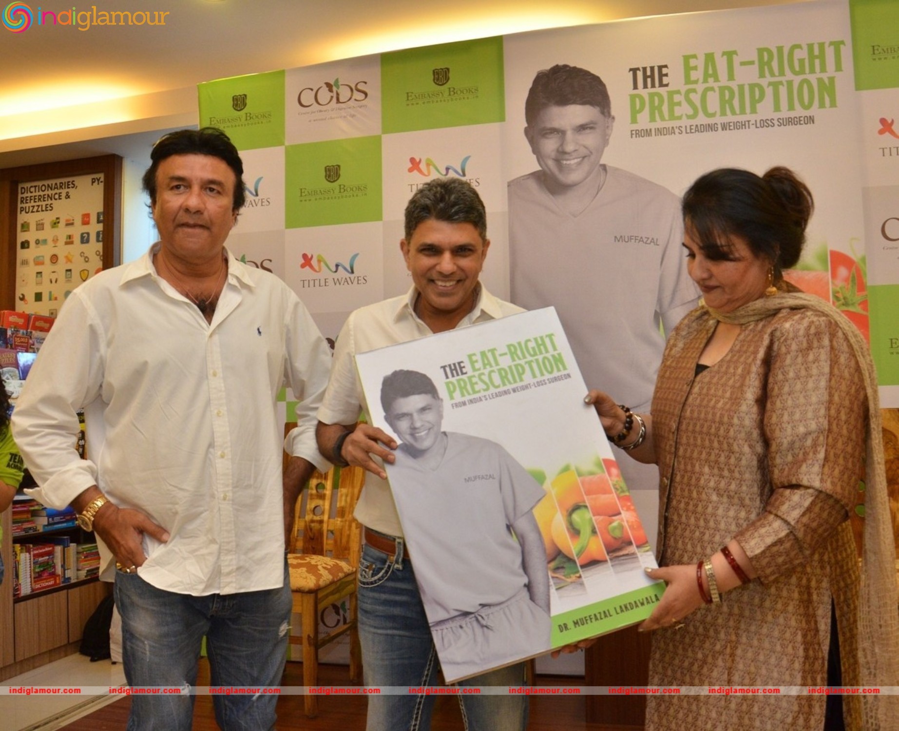 Book Launch of Dr Muffazal Lakdawalas The Eat Right Prescription Event hd photo