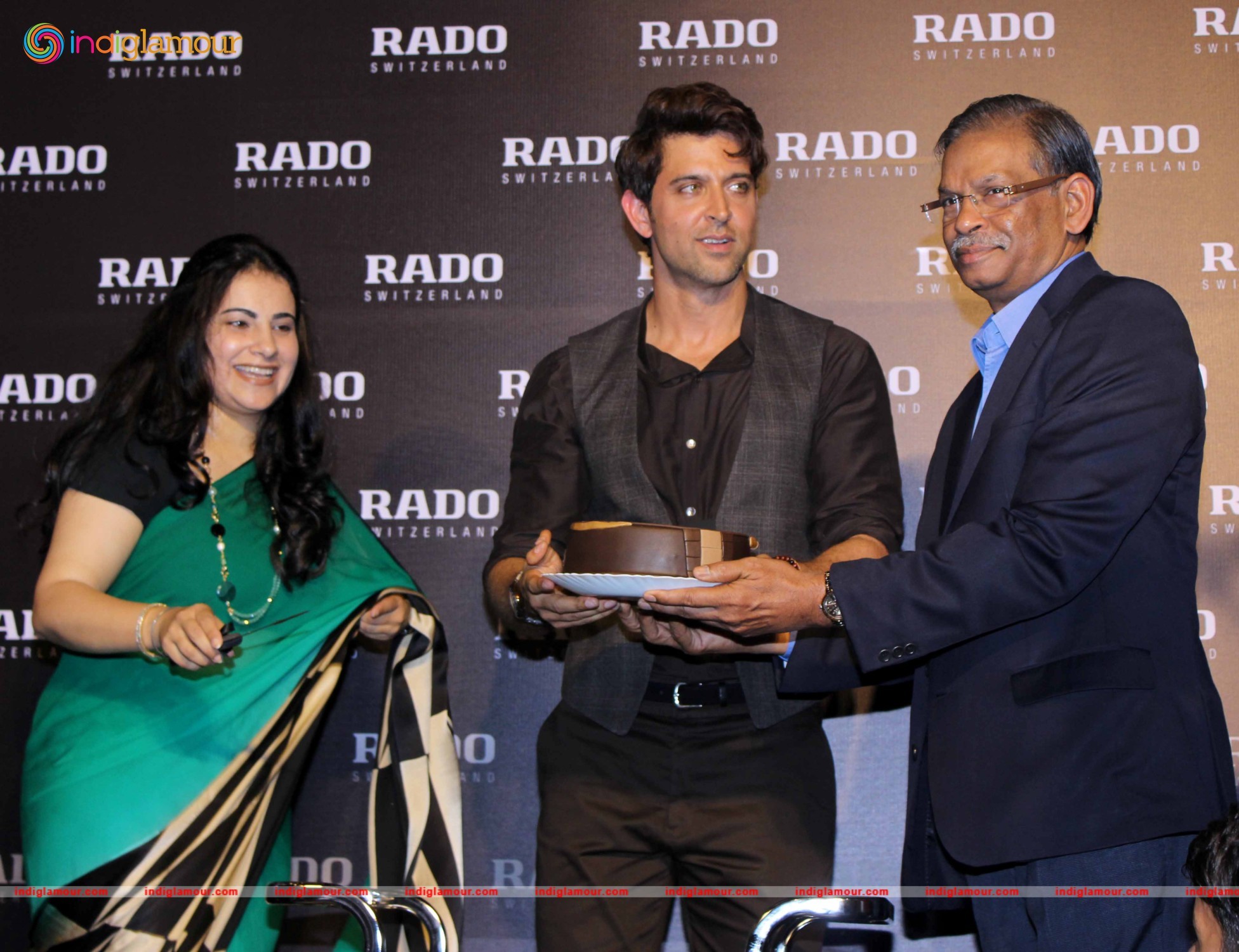 Hrithik Roshan Unveils Rado Brown High Tech Ceramic Collection Event hd photo