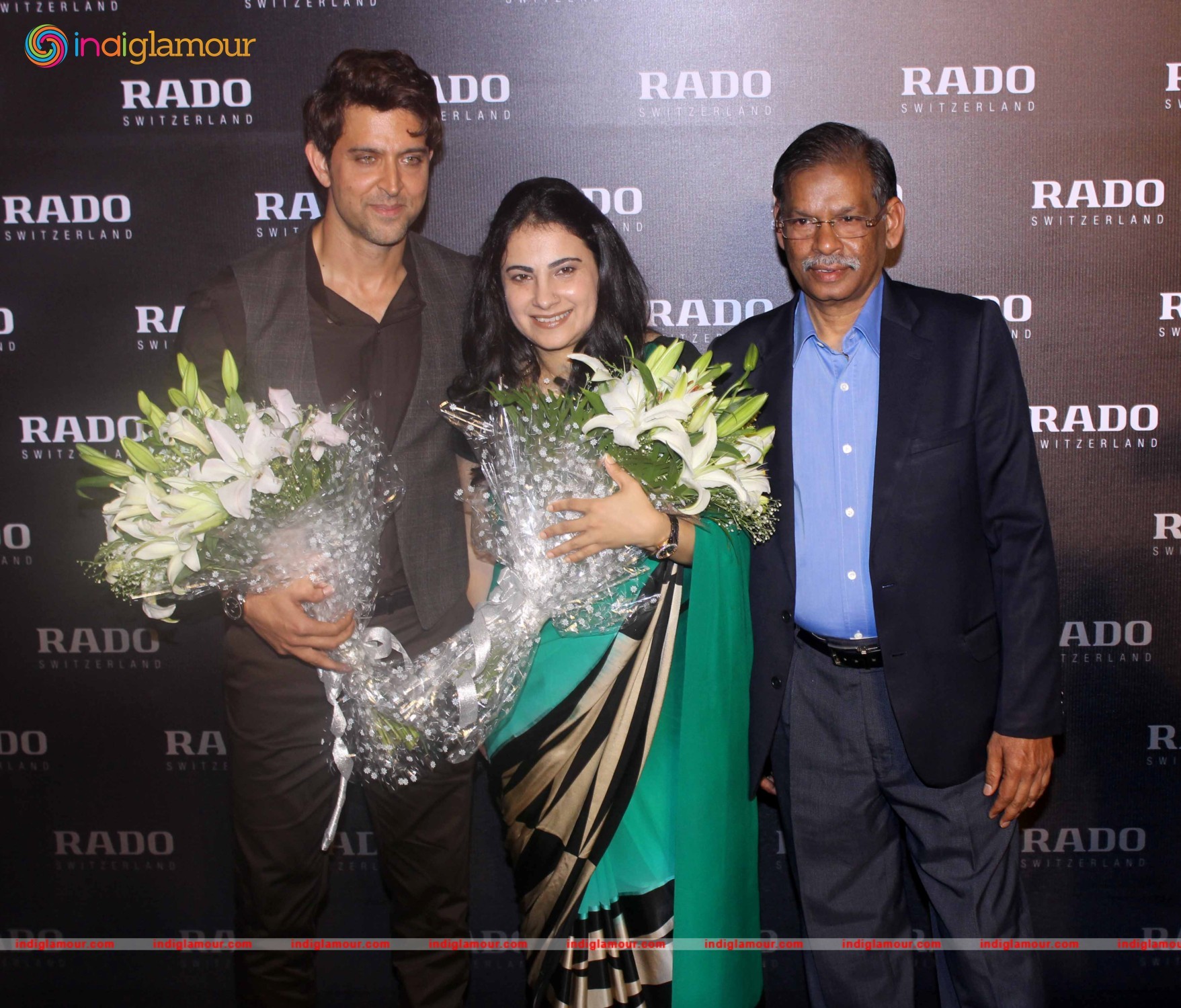 Hrithik Roshan Unveils Rado Brown High Tech Ceramic Collection Event hd photo