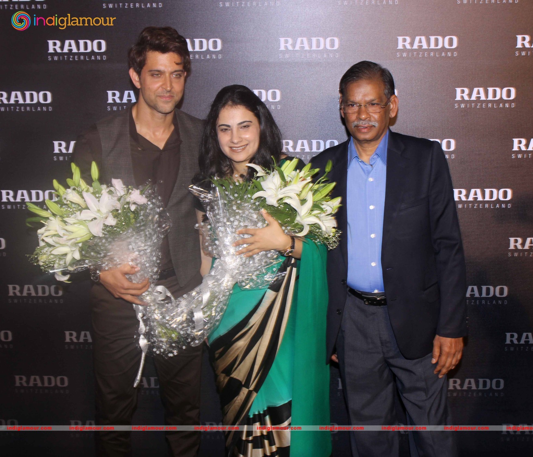 Hrithik Roshan Unveils Rado Brown High Tech Ceramic Collection Event hd photo
