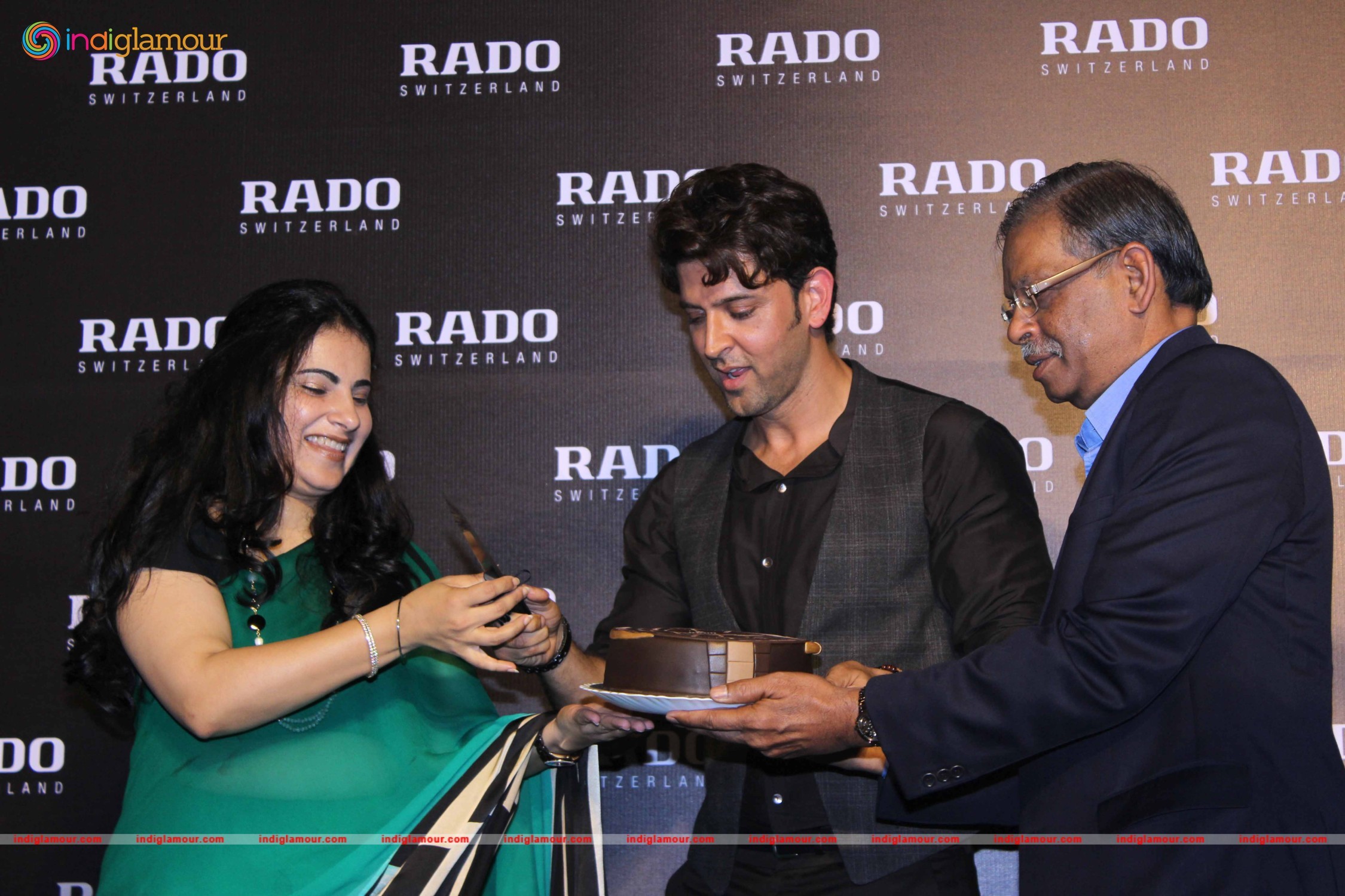 Hrithik Roshan Unveils Rado Brown High Tech Ceramic Collection Event hd photo