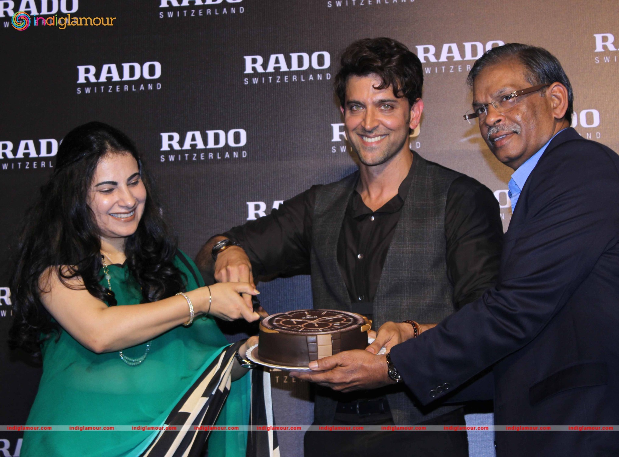 Hrithik Roshan Unveils Rado Brown High Tech Ceramic Collection Event hd photo