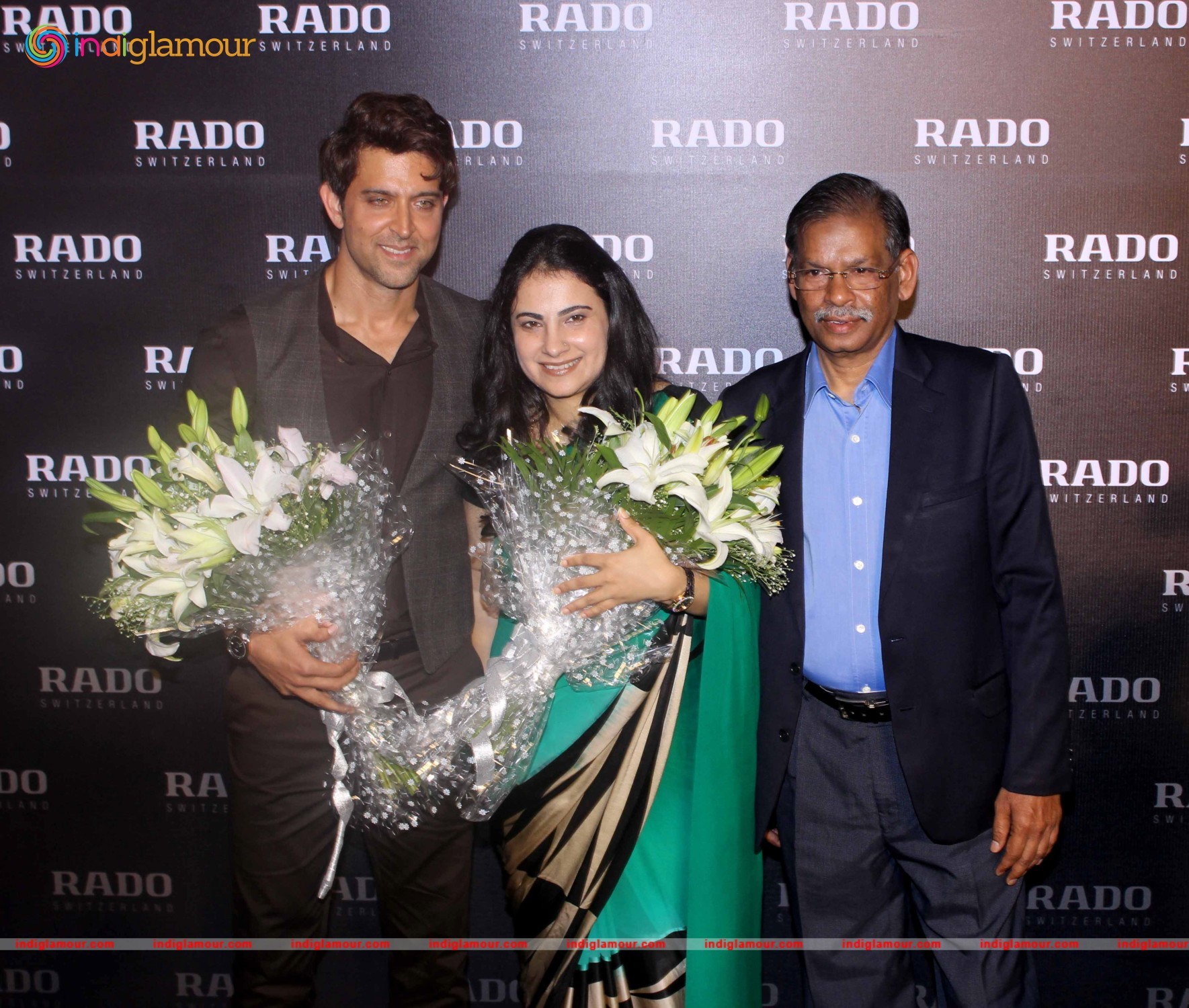 Hrithik Roshan Unveils Rado Brown High Tech Ceramic Collection Event hd photo