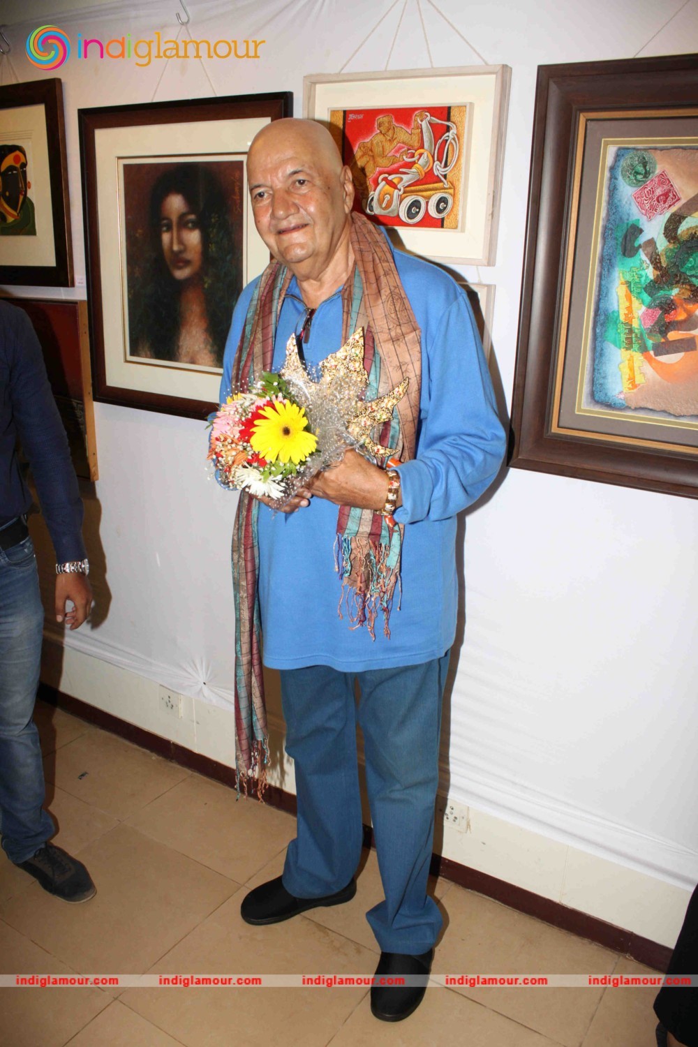 Prem Chopra Inaugurates Art Exhibition Event hd photo
