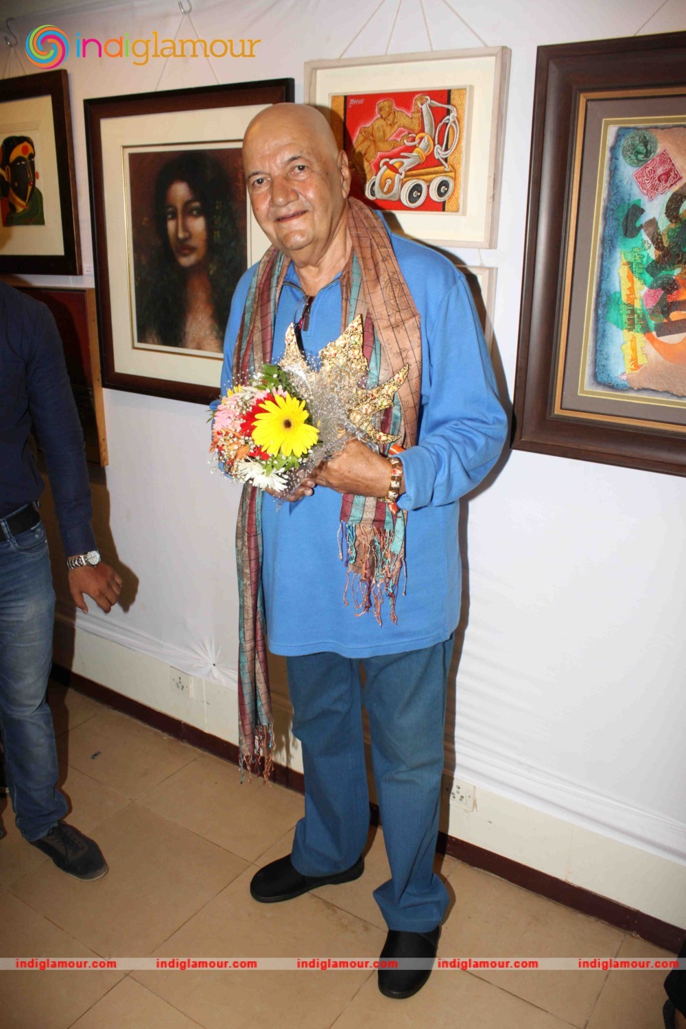 Prem Chopra Inaugurates Art Exhibition Event hd photo