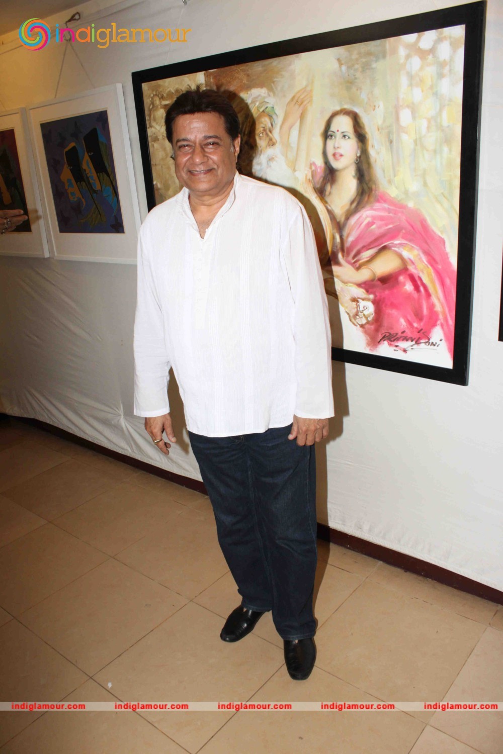 Prem Chopra Inaugurates Art Exhibition Event hd photo
