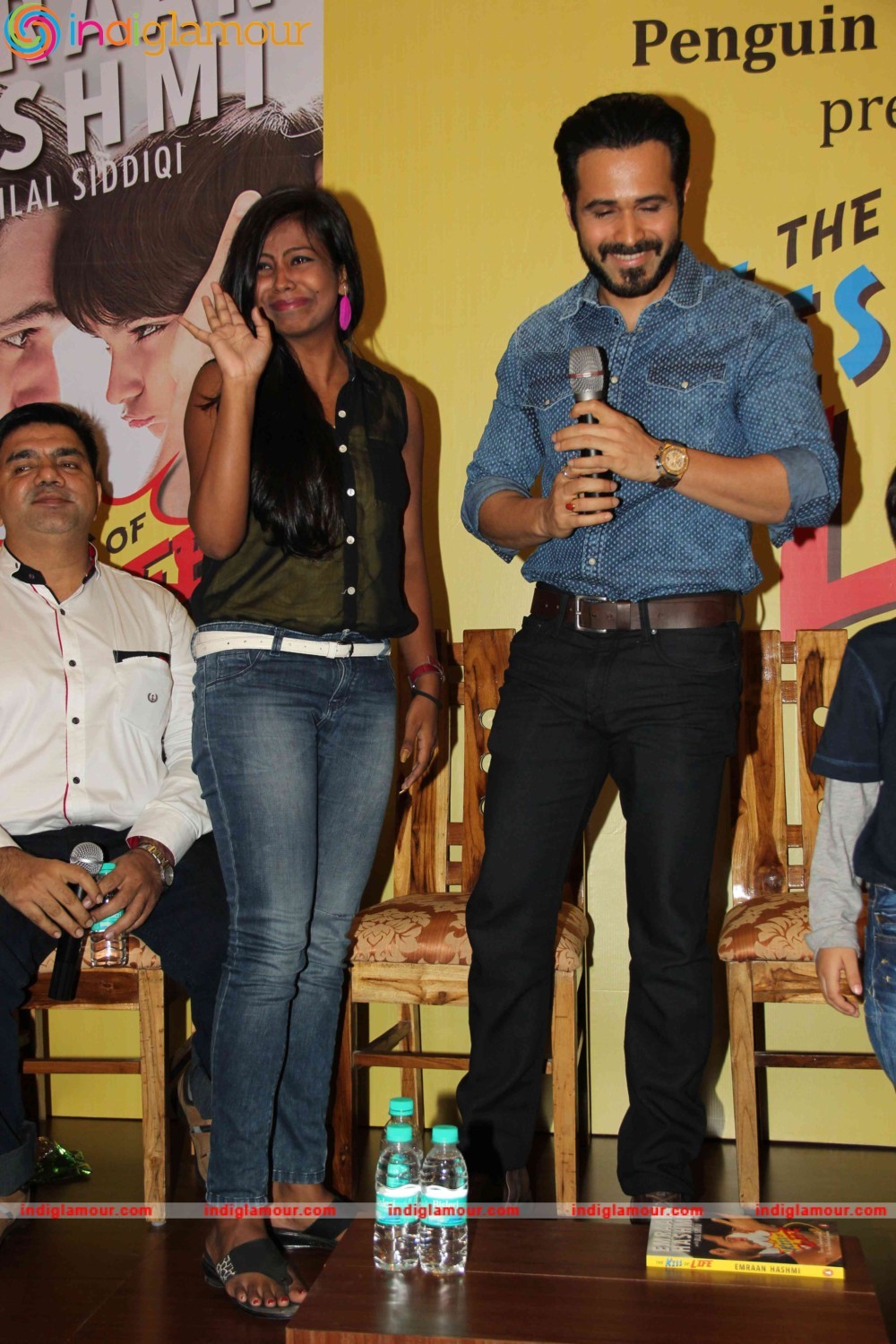 Emraan Hashmi Releases the Book The Kiss of Life Event hd photo