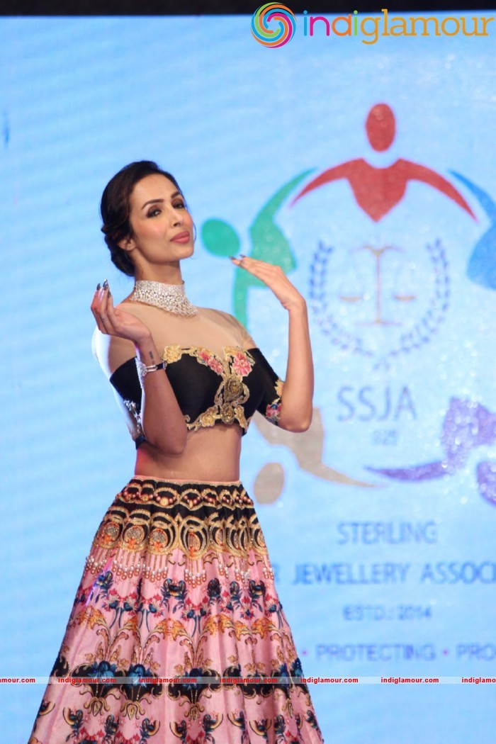 Malaika On Ramp For Archana Kochhar Ssja Silver Nite Fashion Show Event hd photo