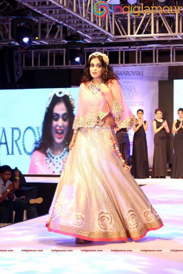 Malaika On Ramp For Archana Kochhar Ssja Silver Nite Fashion Show Event hd photo