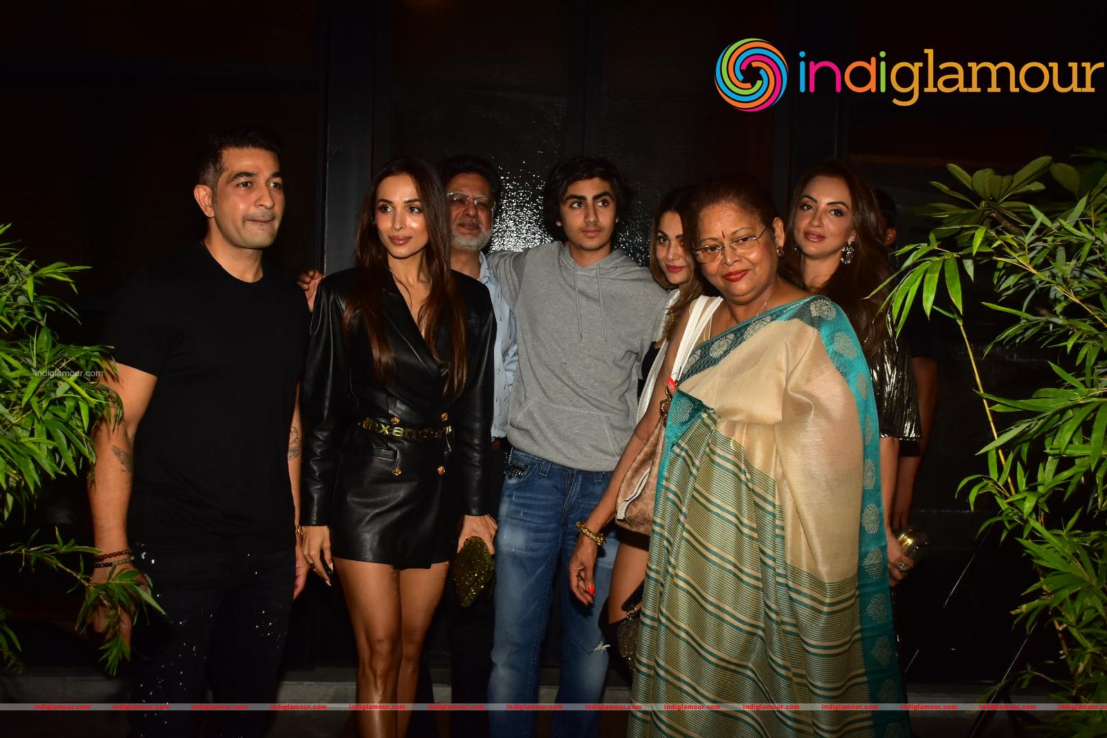 Arbaaz Khan Malaika Arora Son Arhaan Khan birthday 2019 Event hd photo