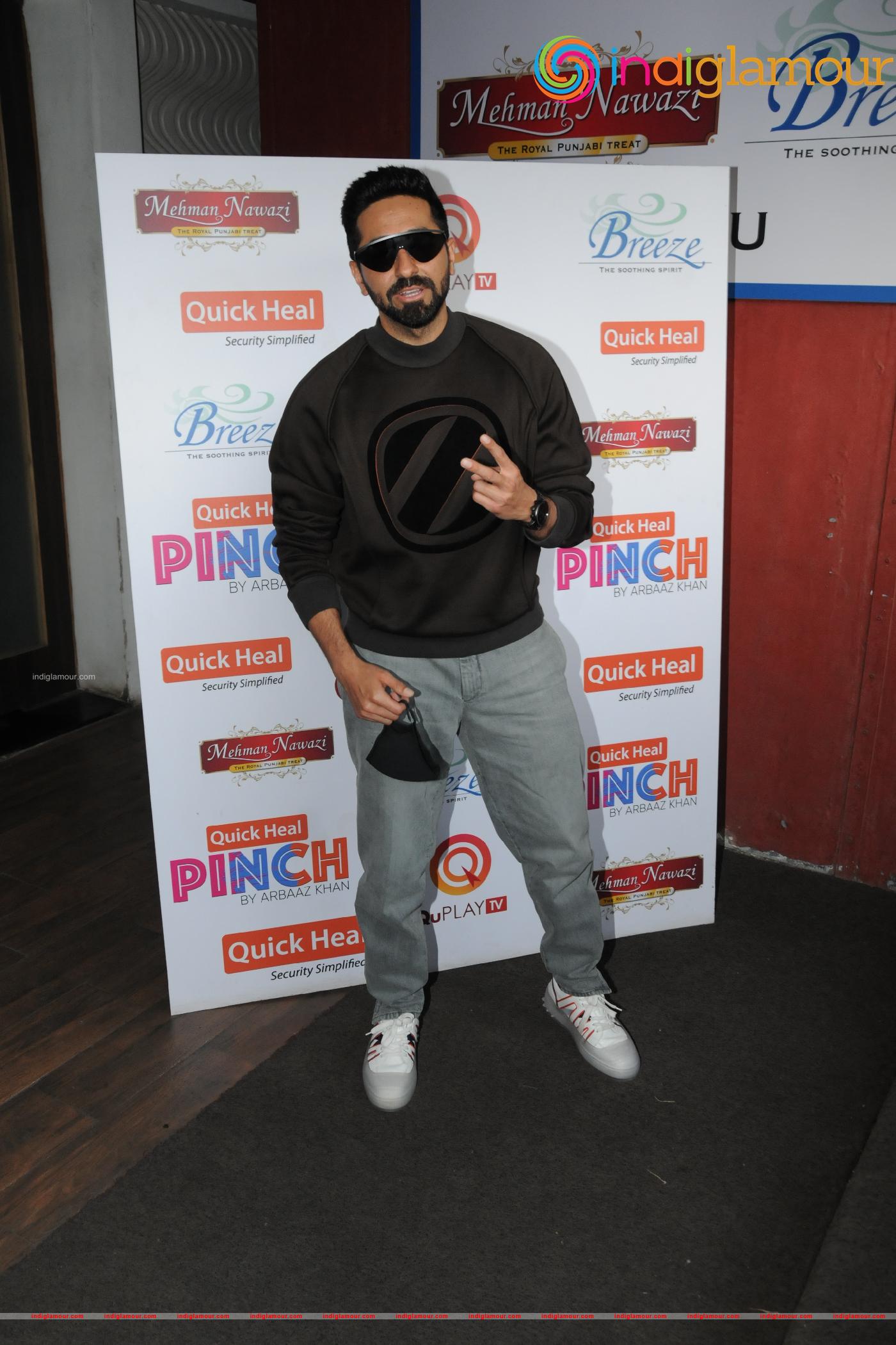 Arbaaz Khan and Ayushmann Khurrana Event hd photo