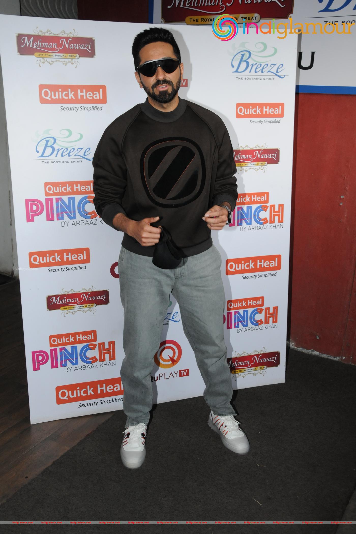 Arbaaz Khan and Ayushmann Khurrana Event hd photo
