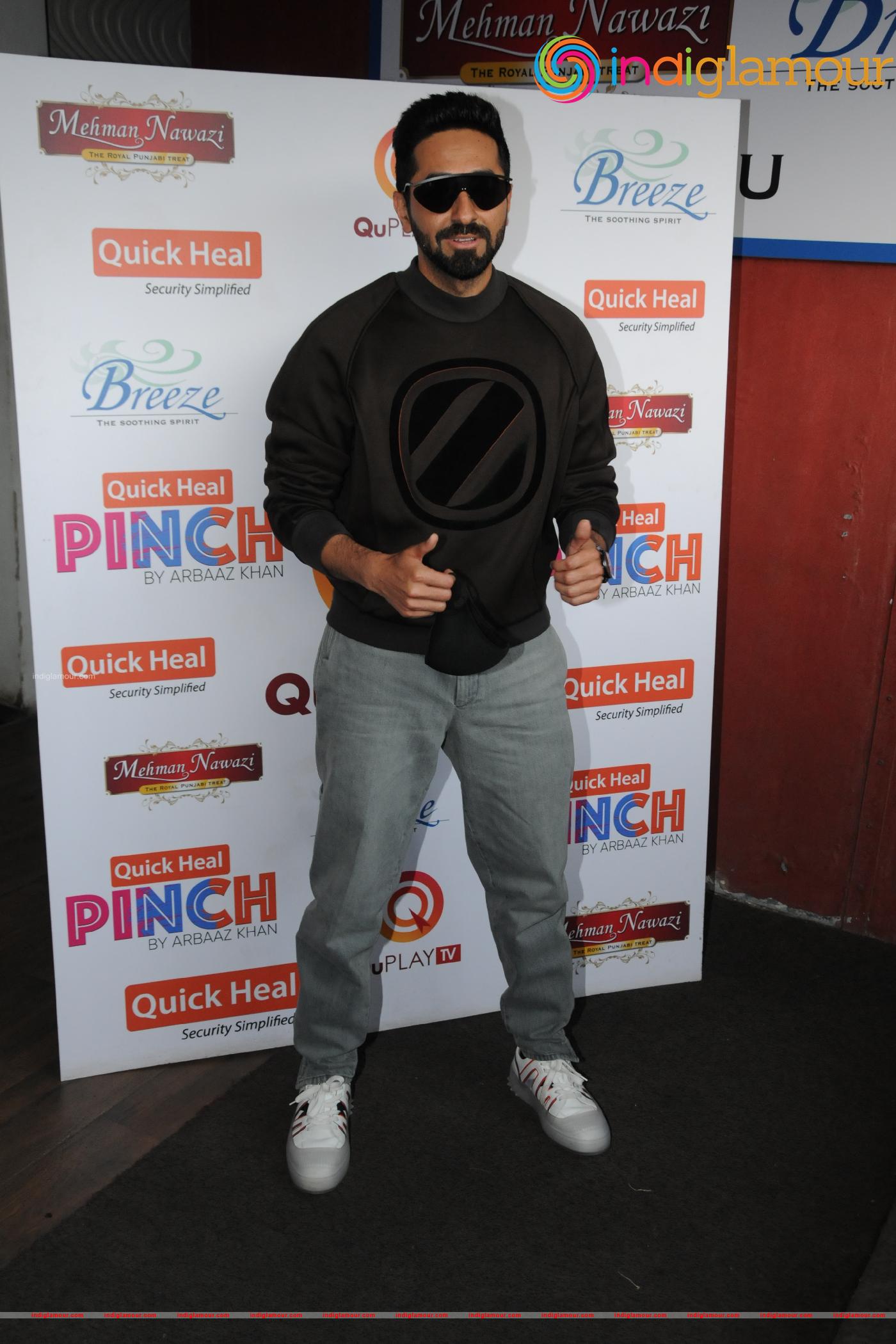 Arbaaz Khan and Ayushmann Khurrana Event hd photo