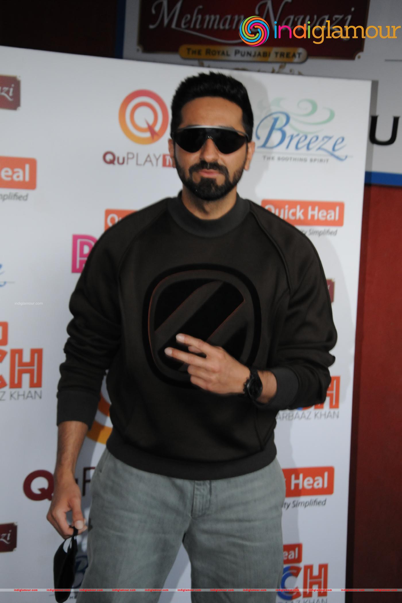 Arbaaz Khan and Ayushmann Khurrana Event hd photo