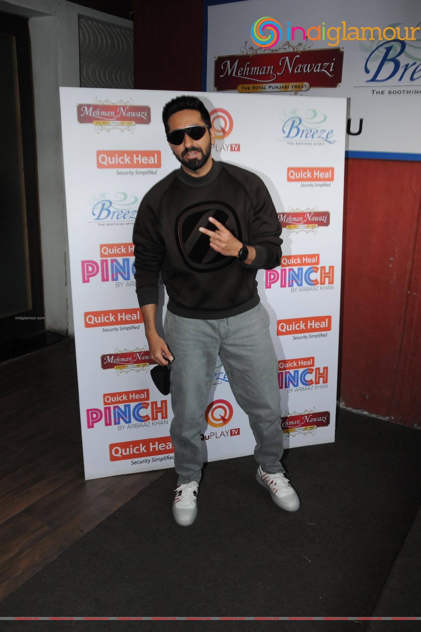 Arbaaz Khan and Ayushmann Khurrana Event hd photo
