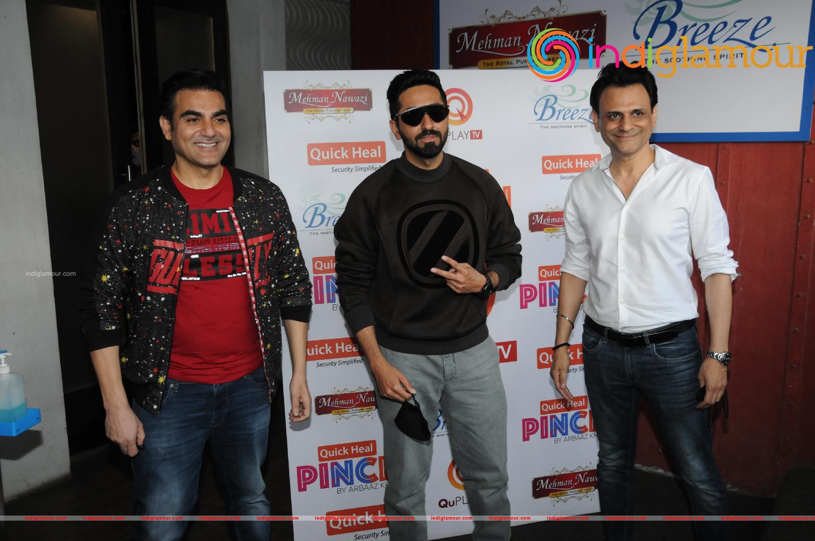 Arbaaz Khan and Ayushmann Khurrana Event hd photo