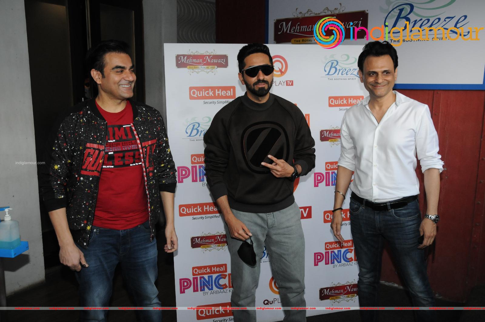 Arbaaz Khan and Ayushmann Khurrana Event hd photo
