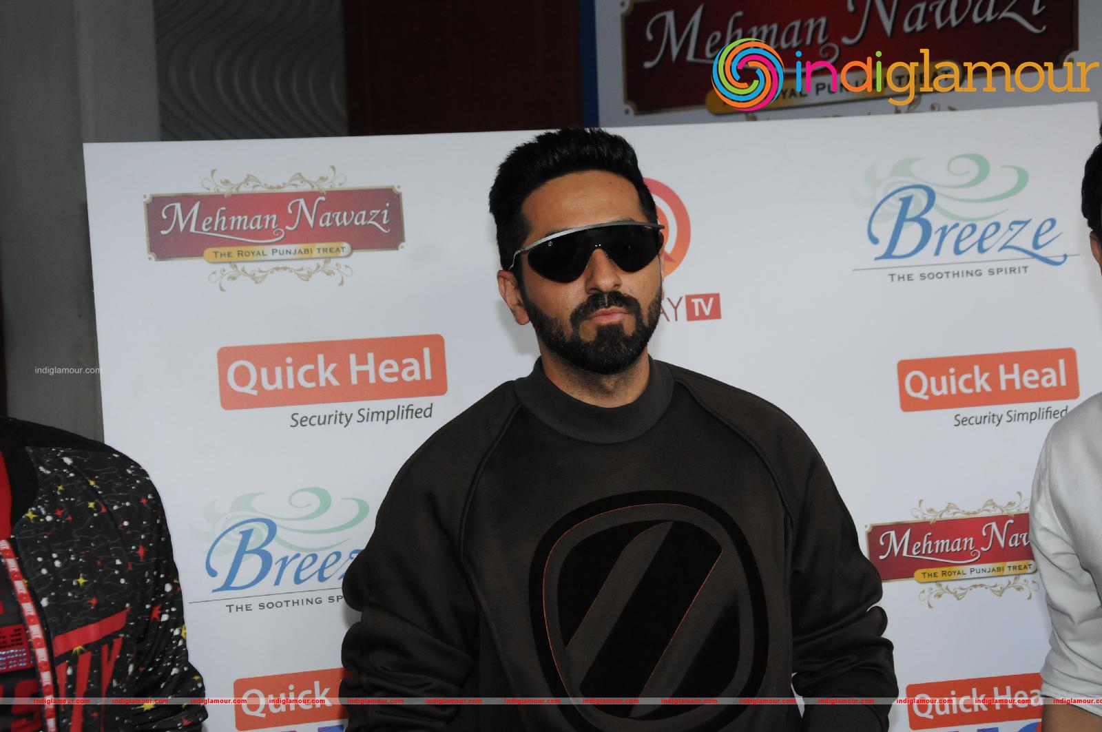 Arbaaz Khan and Ayushmann Khurrana Event hd photo