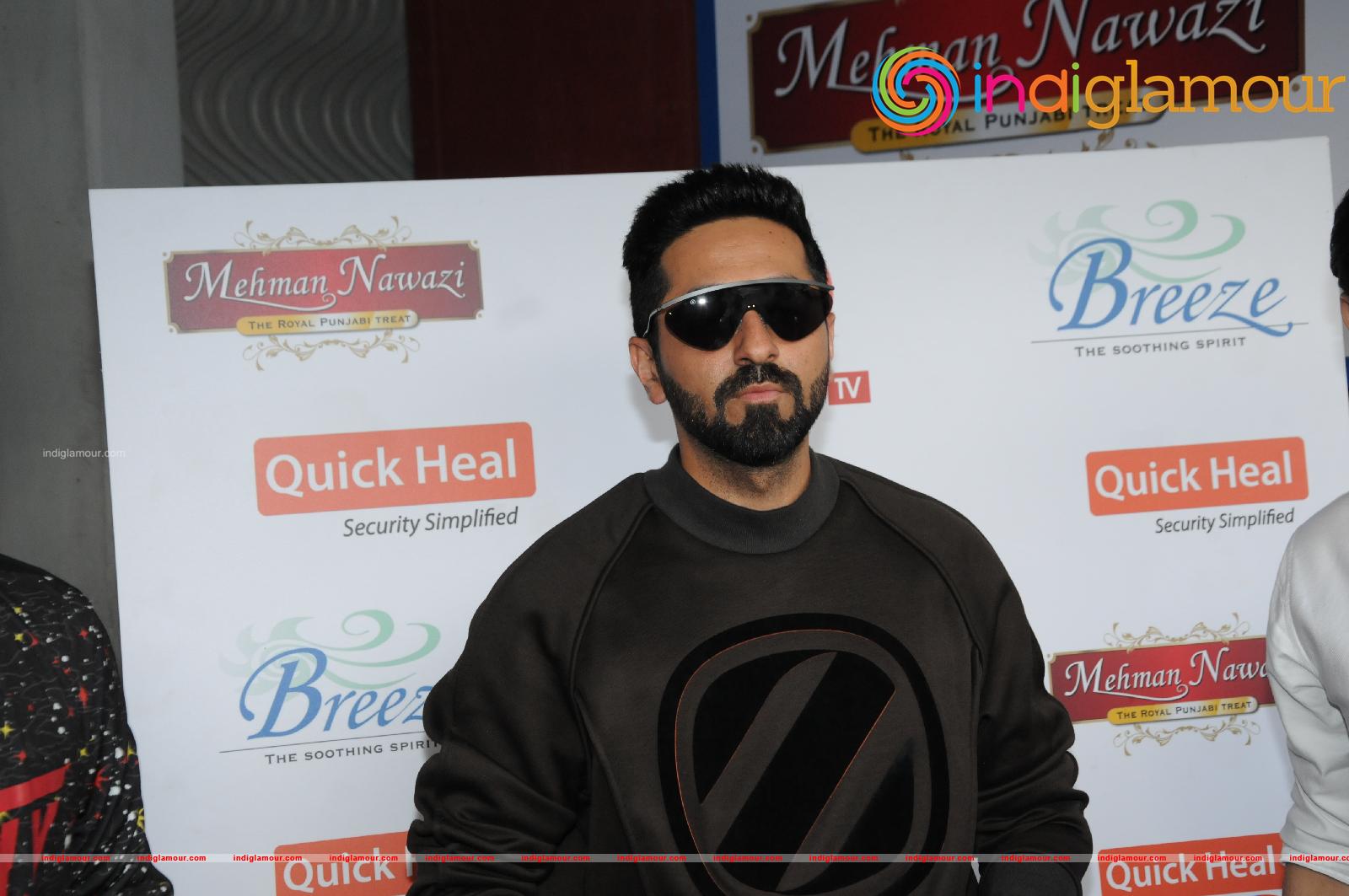 Arbaaz Khan and Ayushmann Khurrana Event hd photo