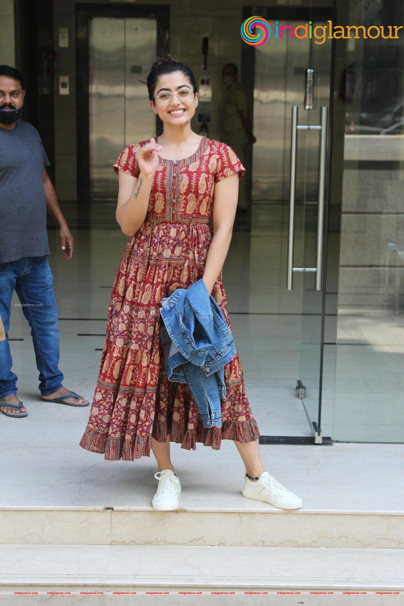 Rashmika Mandana and Pavail Gulati Event hd photo
