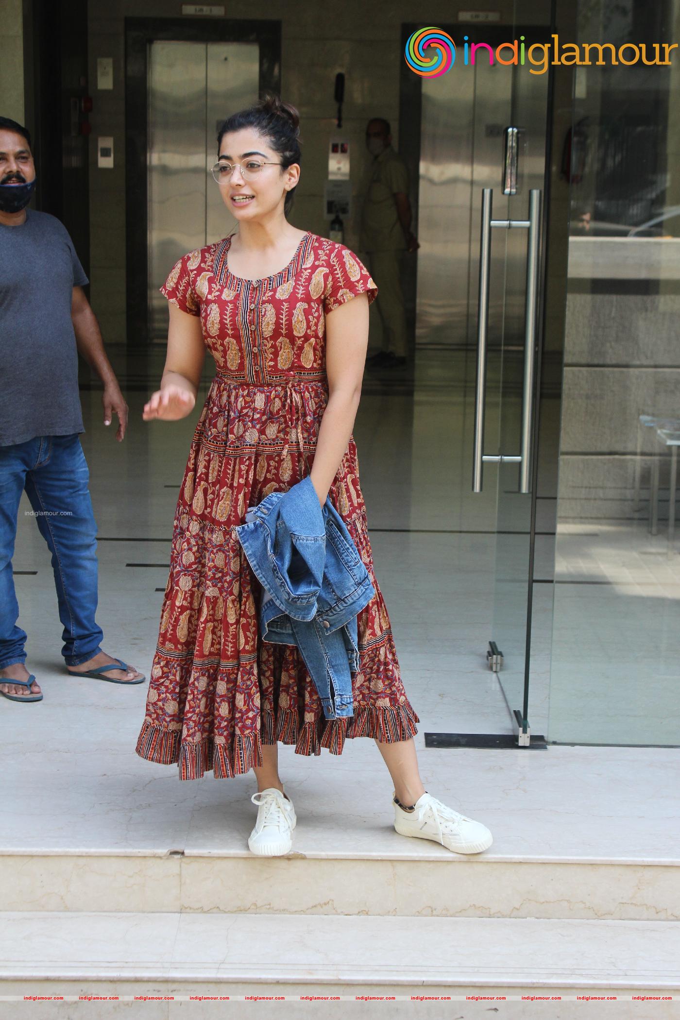 Rashmika Mandana and Pavail Gulati Event hd photo