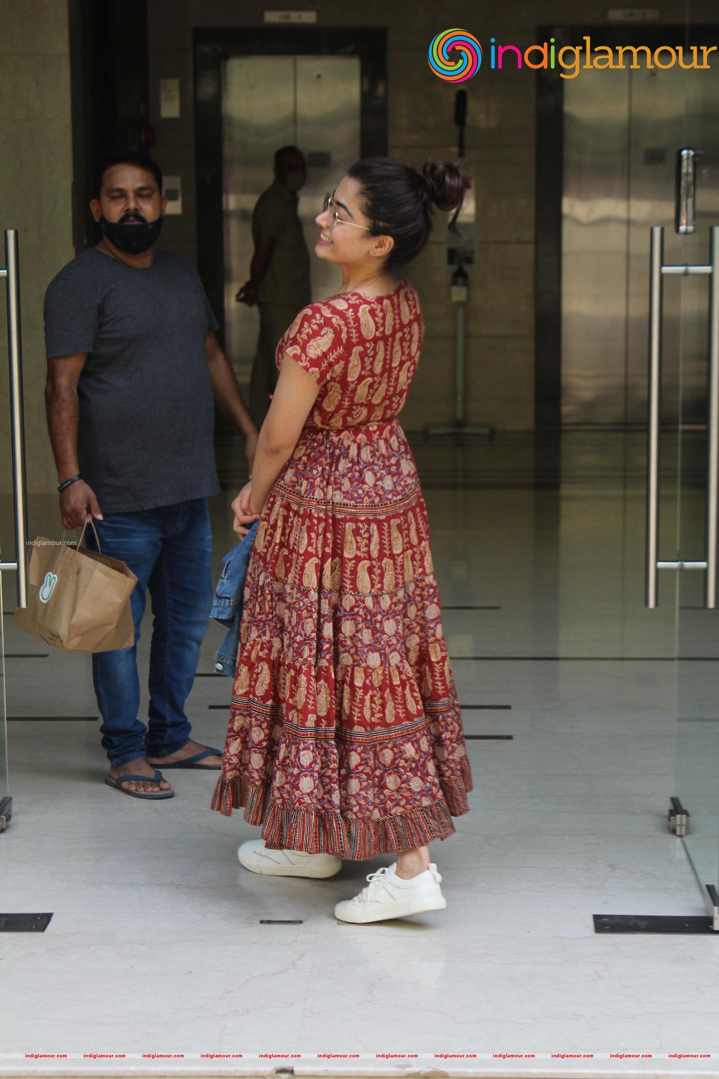 Rashmika Mandana and Pavail Gulati Event hd photo