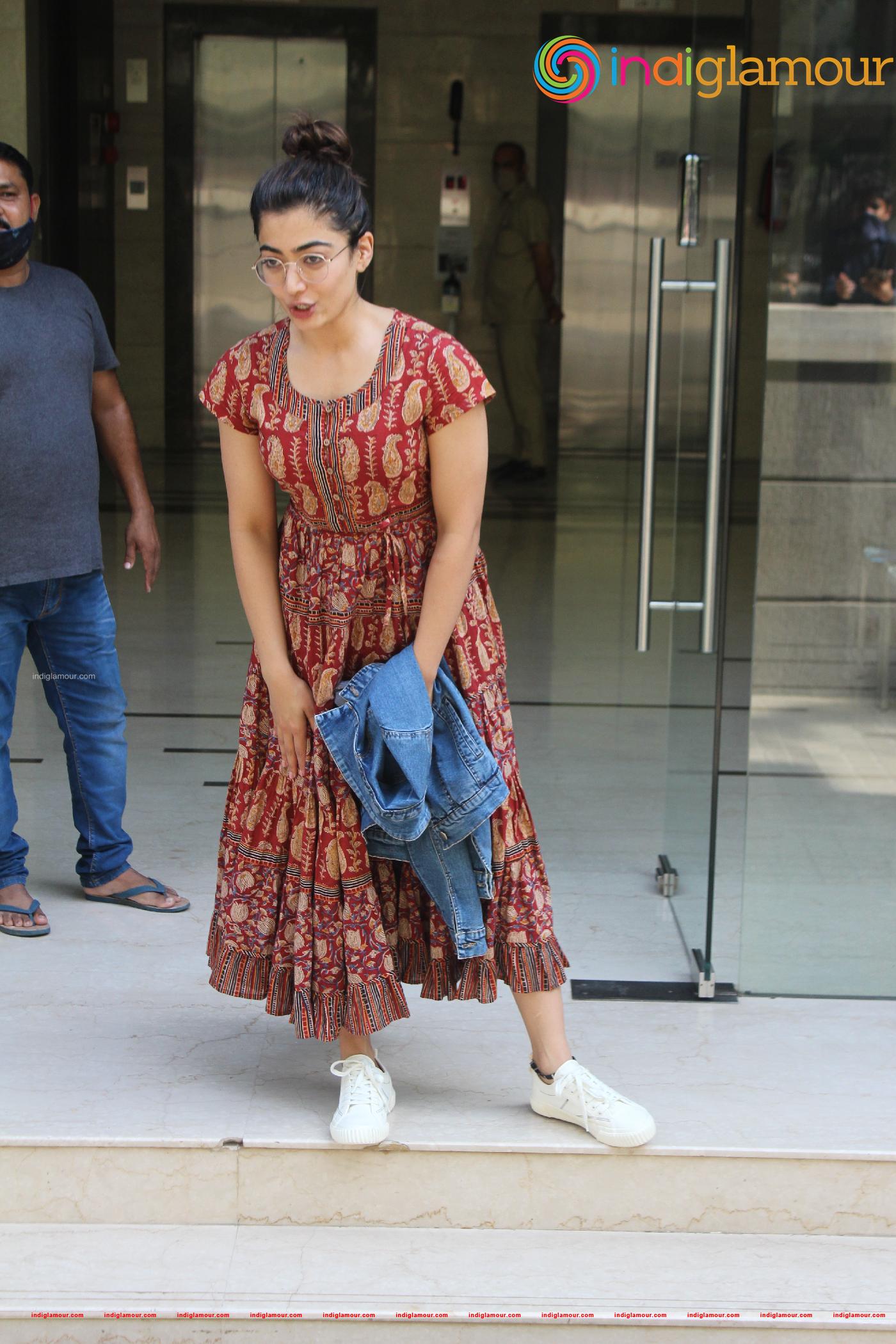 Rashmika Mandana and Pavail Gulati Event hd photo