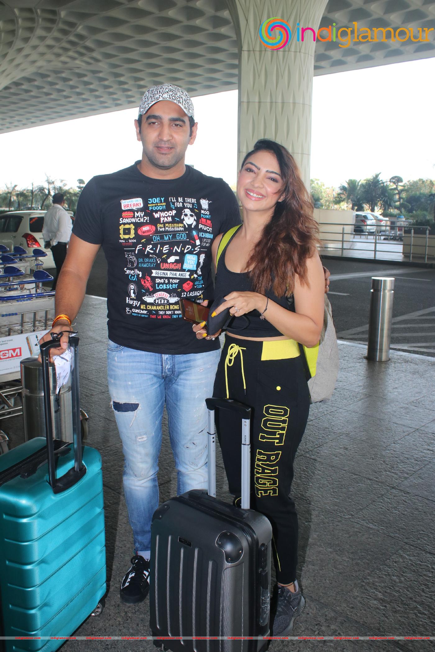 Pooja Banerjee and Husband Sandeep Sejwal Event hd photo