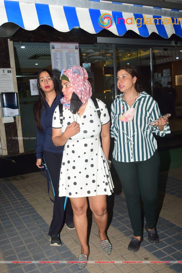 Rakhi Sawant Sambhavna Seth and Kashmira Shah Event hd photo