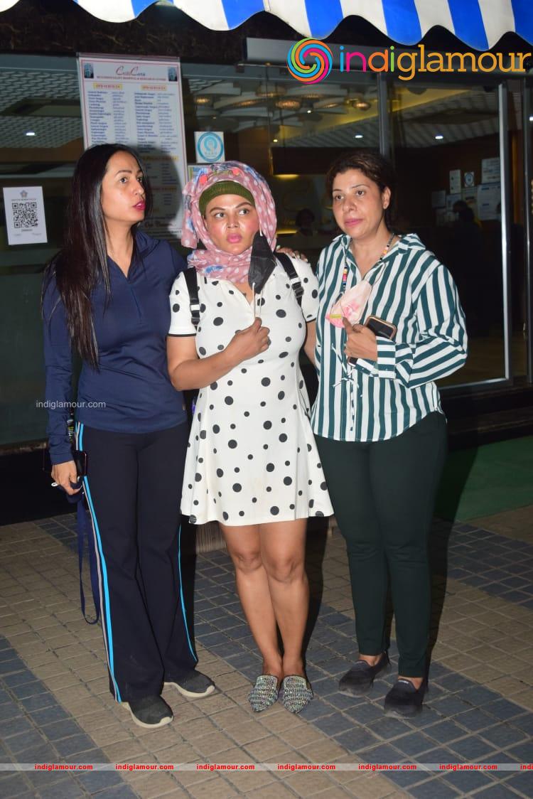 Rakhi Sawant Sambhavna Seth and Kashmira Shah Event hd photo