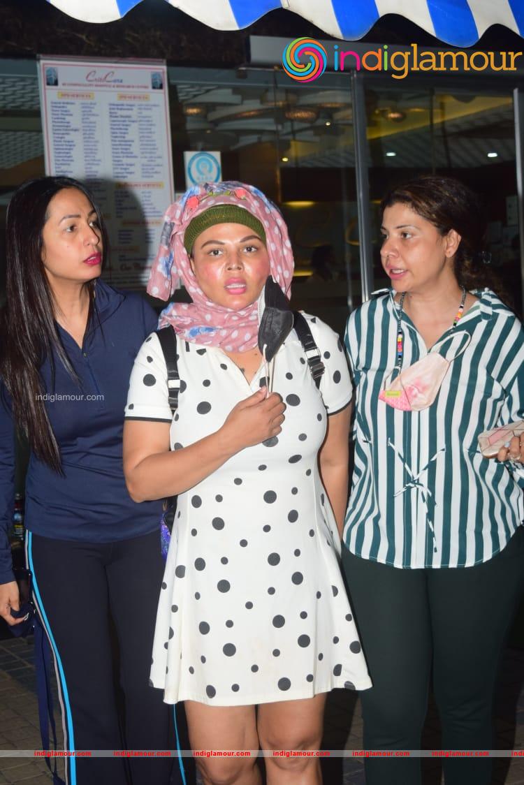 Rakhi Sawant Sambhavna Seth and Kashmira Shah Event hd photo