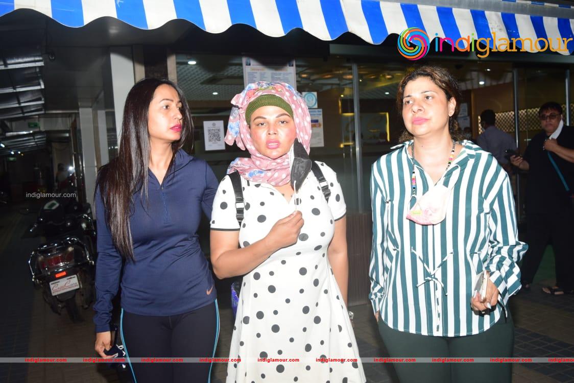 Rakhi Sawant Sambhavna Seth and Kashmira Shah Event hd photo