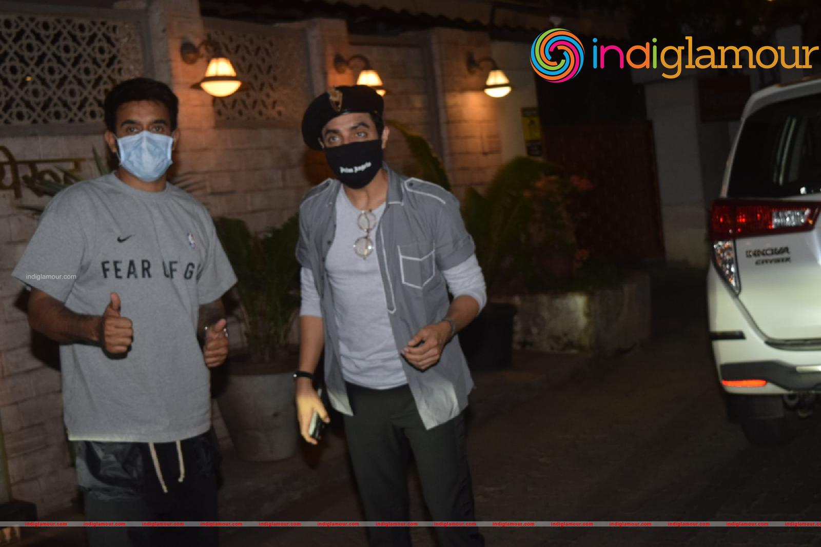 Aparshakti Khurana and Shashank Khaitan Event hd photo