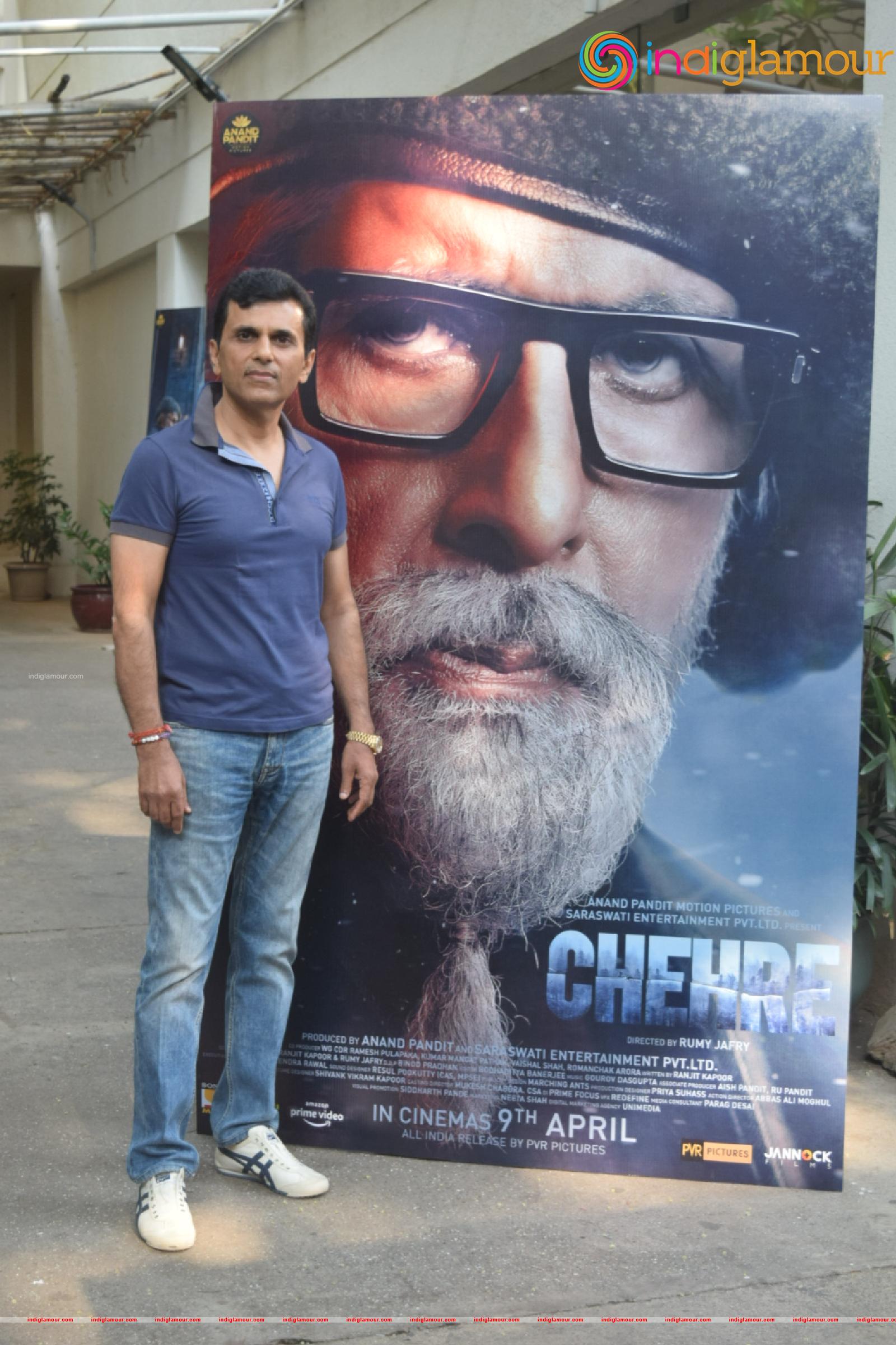Rumi Jaffery Anand Pandit and Alfiya Jaffery Attend Preview Of Chehre Event hd photo