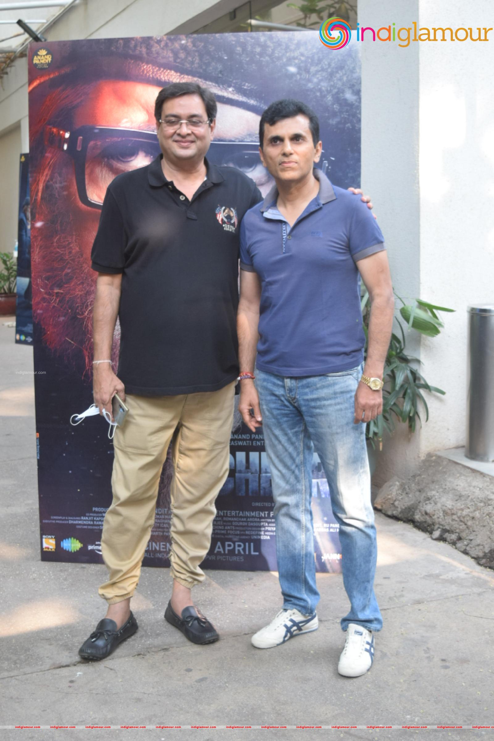 Rumi Jaffery Anand Pandit and Alfiya Jaffery Attend Preview Of Chehre Event hd photo