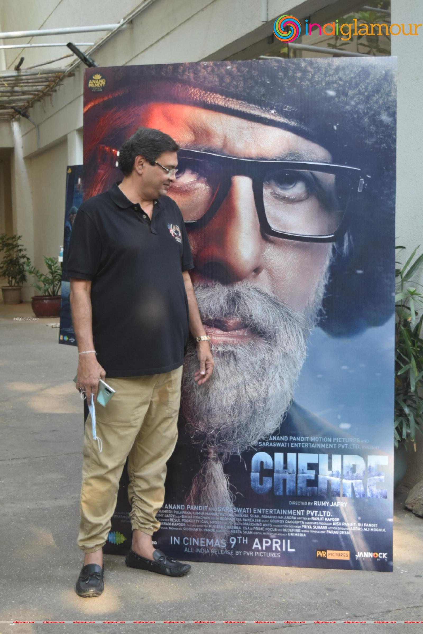 Rumi Jaffery Anand Pandit and Alfiya Jaffery Attend Preview Of Chehre Event hd photo