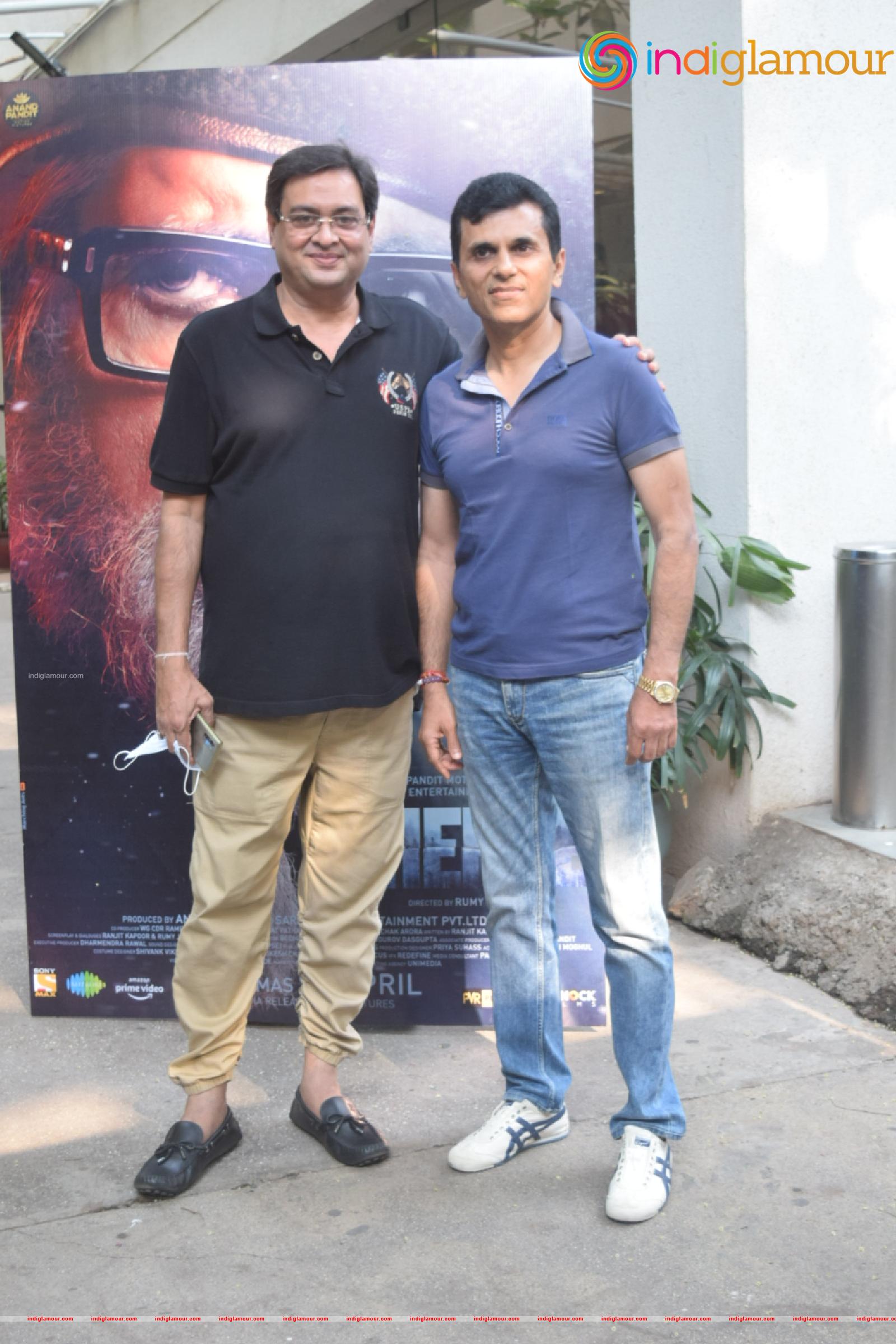 Rumi Jaffery Anand Pandit and Alfiya Jaffery Attend Preview Of Chehre Event hd photo
