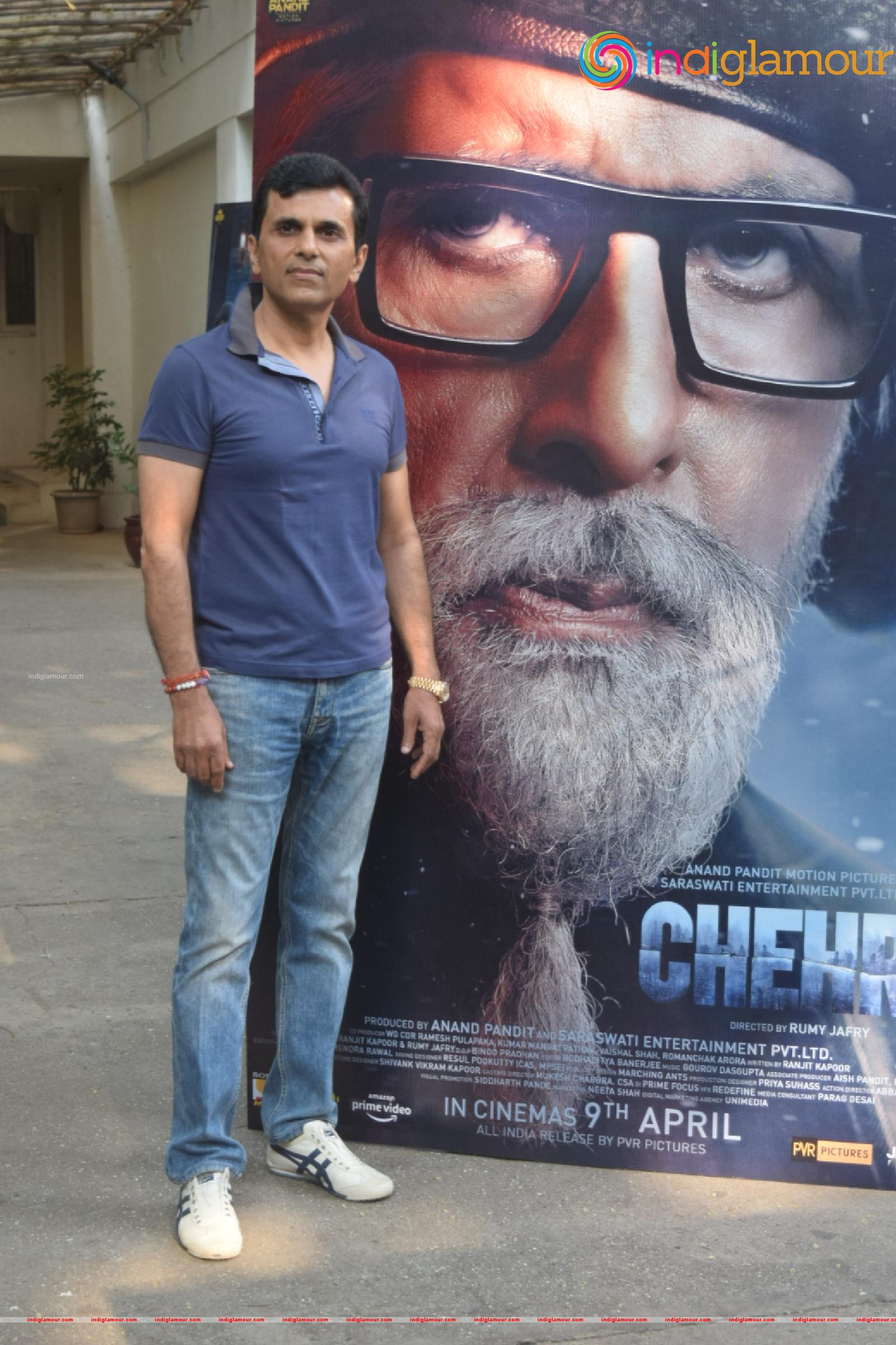 Rumi Jaffery Anand Pandit and Alfiya Jaffery Attend Preview Of Chehre Event hd photo