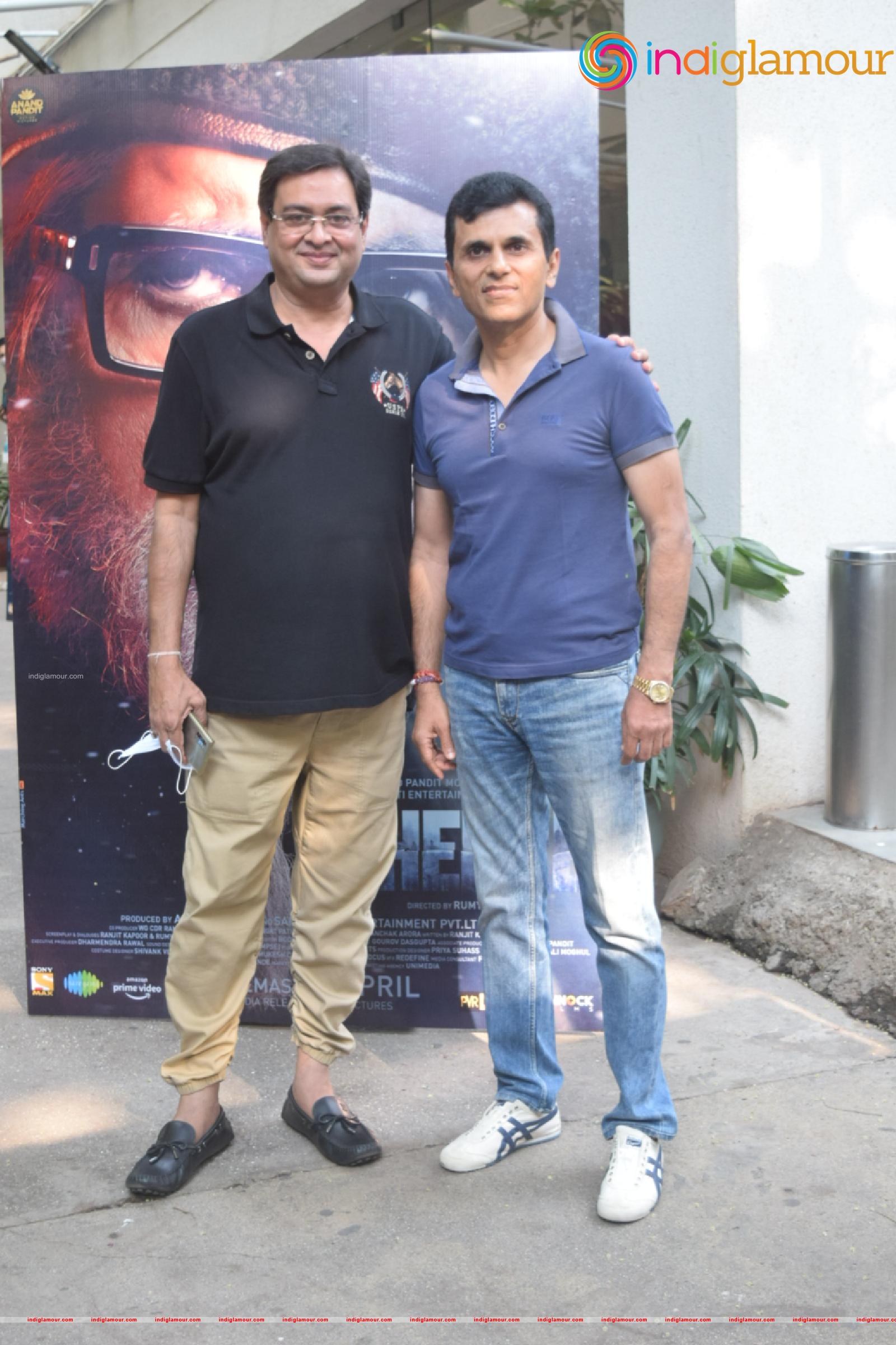 Rumi Jaffery Anand Pandit and Alfiya Jaffery Attend Preview Of Chehre Event hd photo