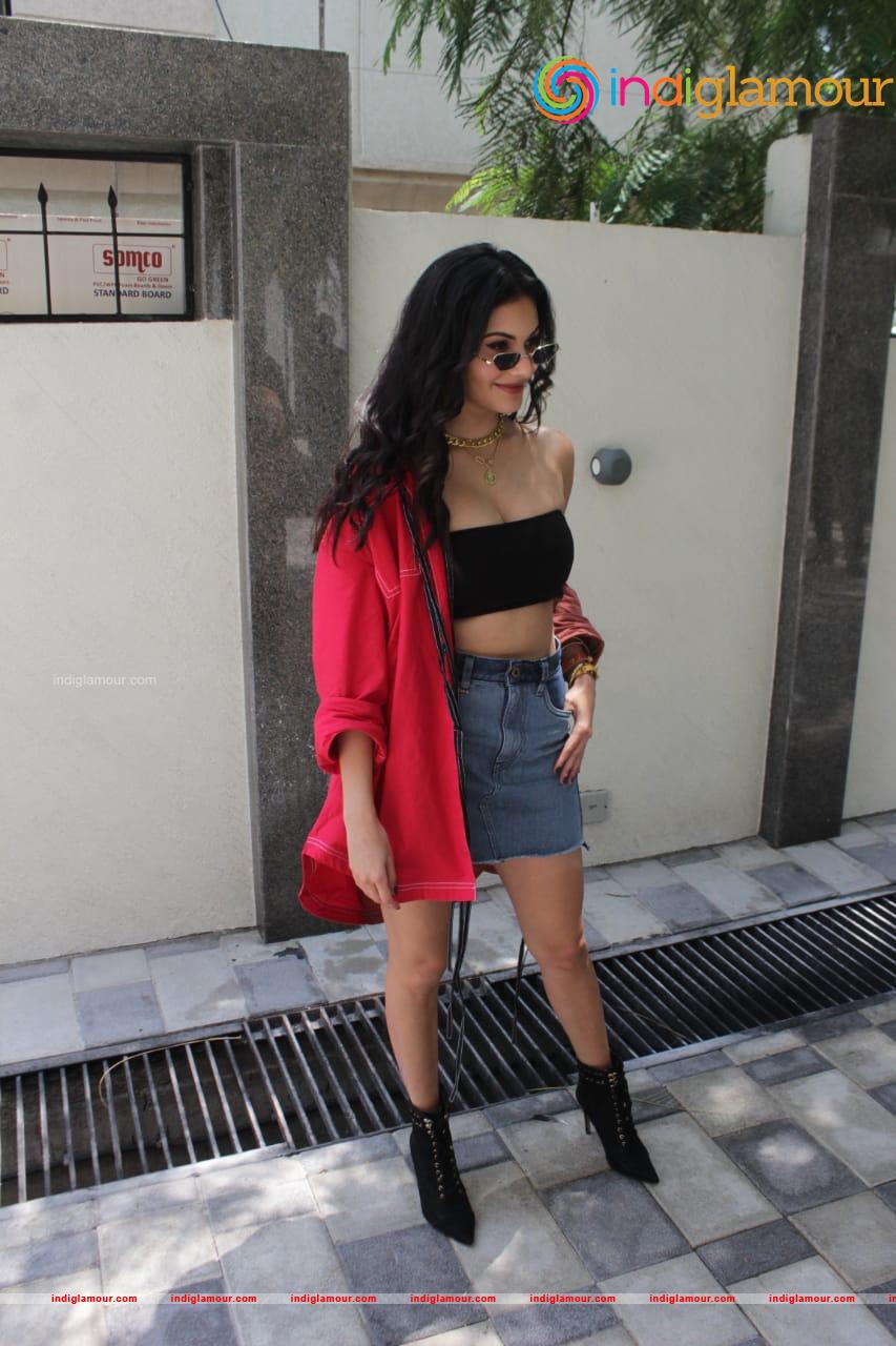 Amyra Dastur Movie Promotion T Series Office PHOTO Event hd photo